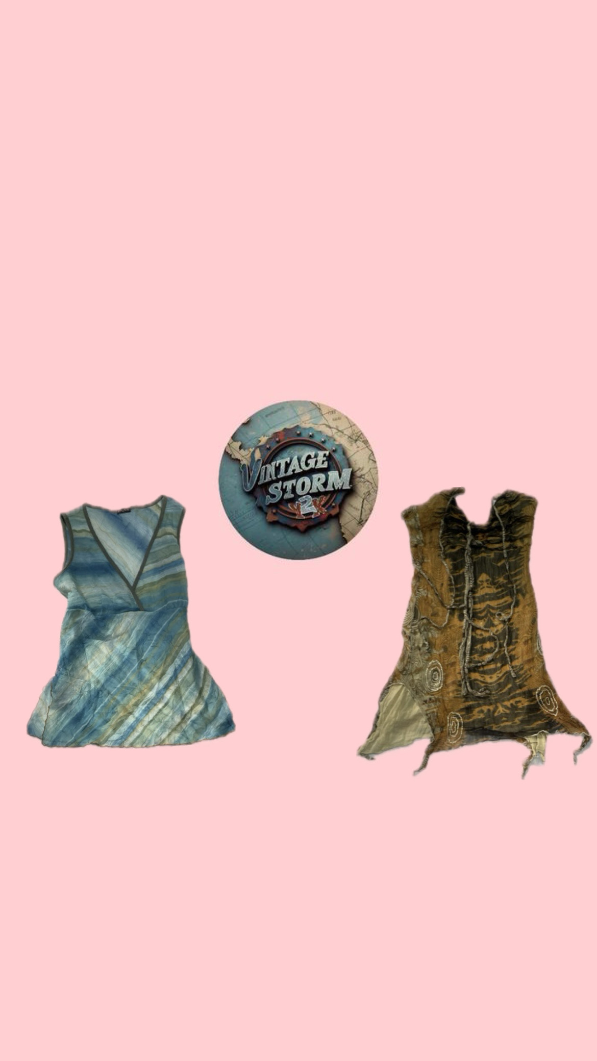 Y2K Aesthetic Poly Blouses