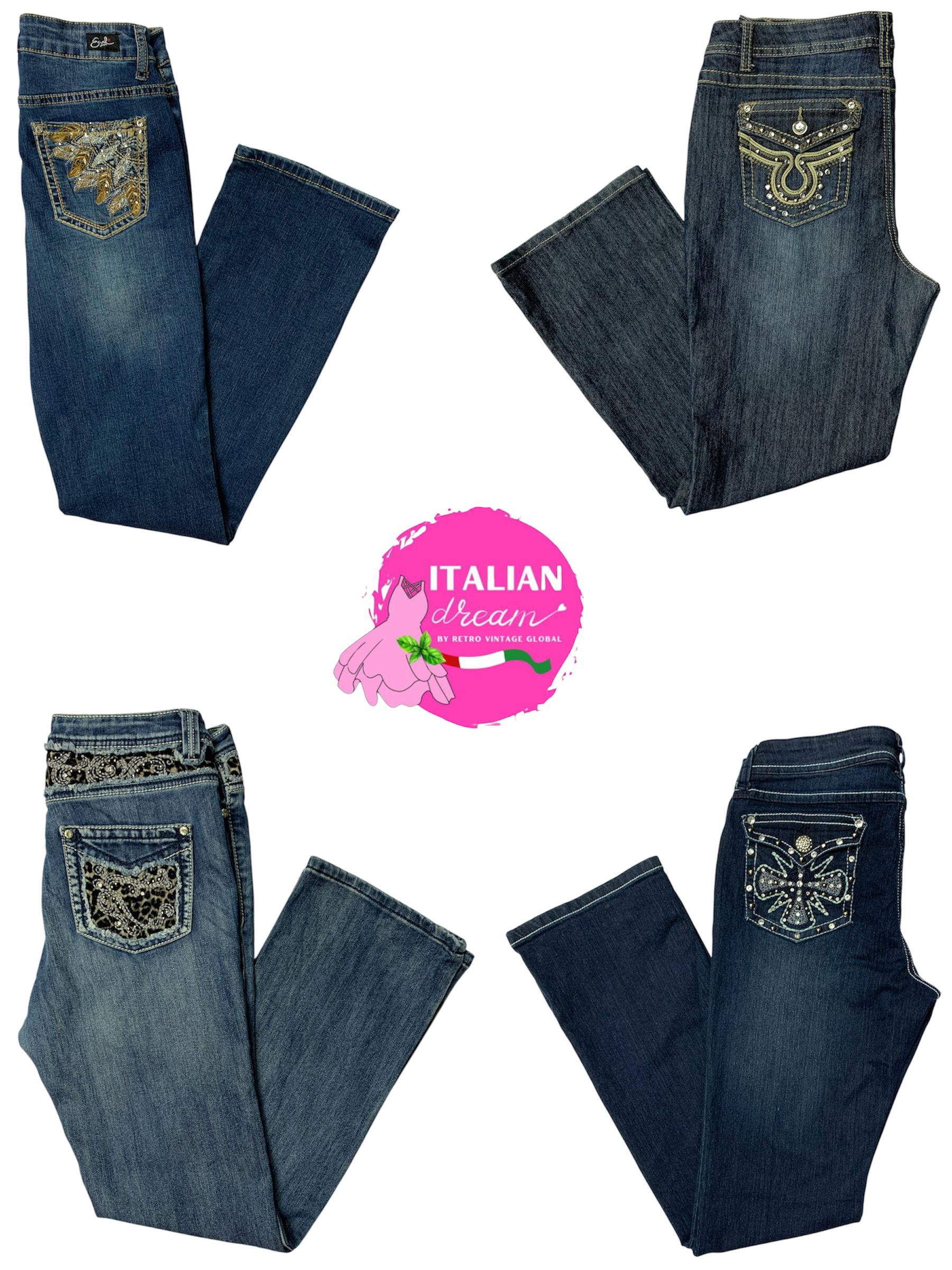 Jeans flare Y2K