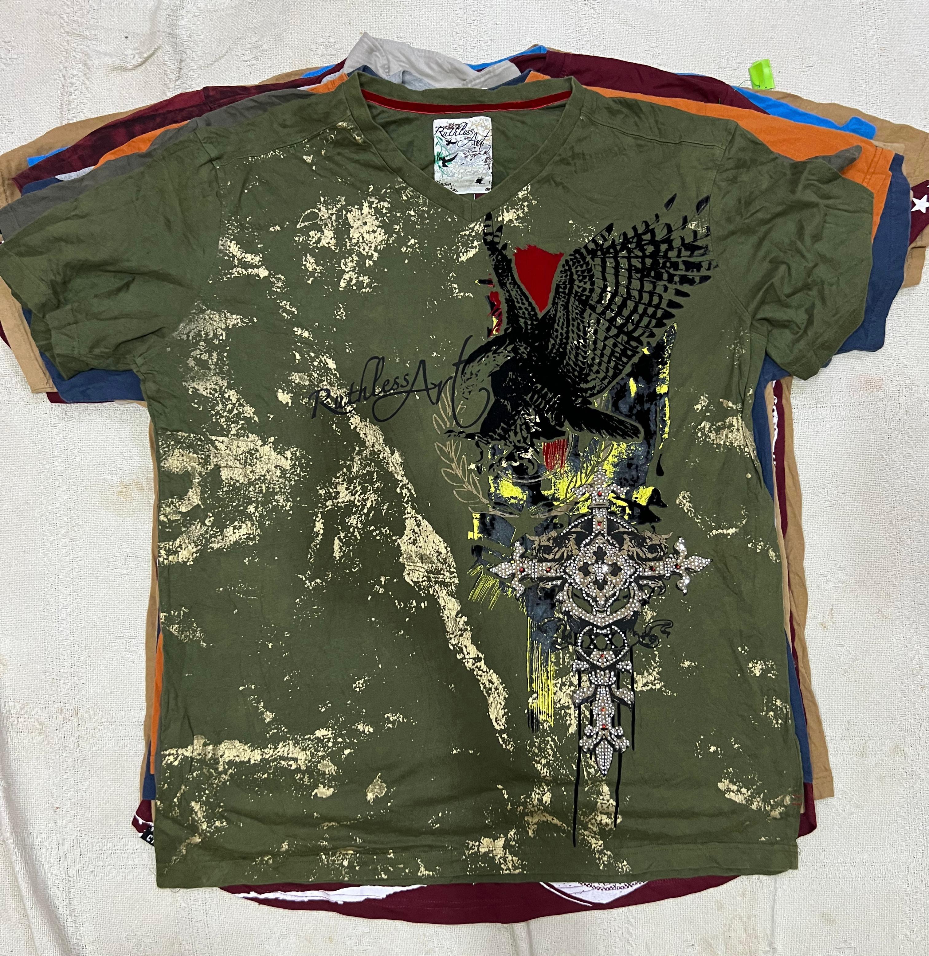 Camisas Affliction 25 piezas