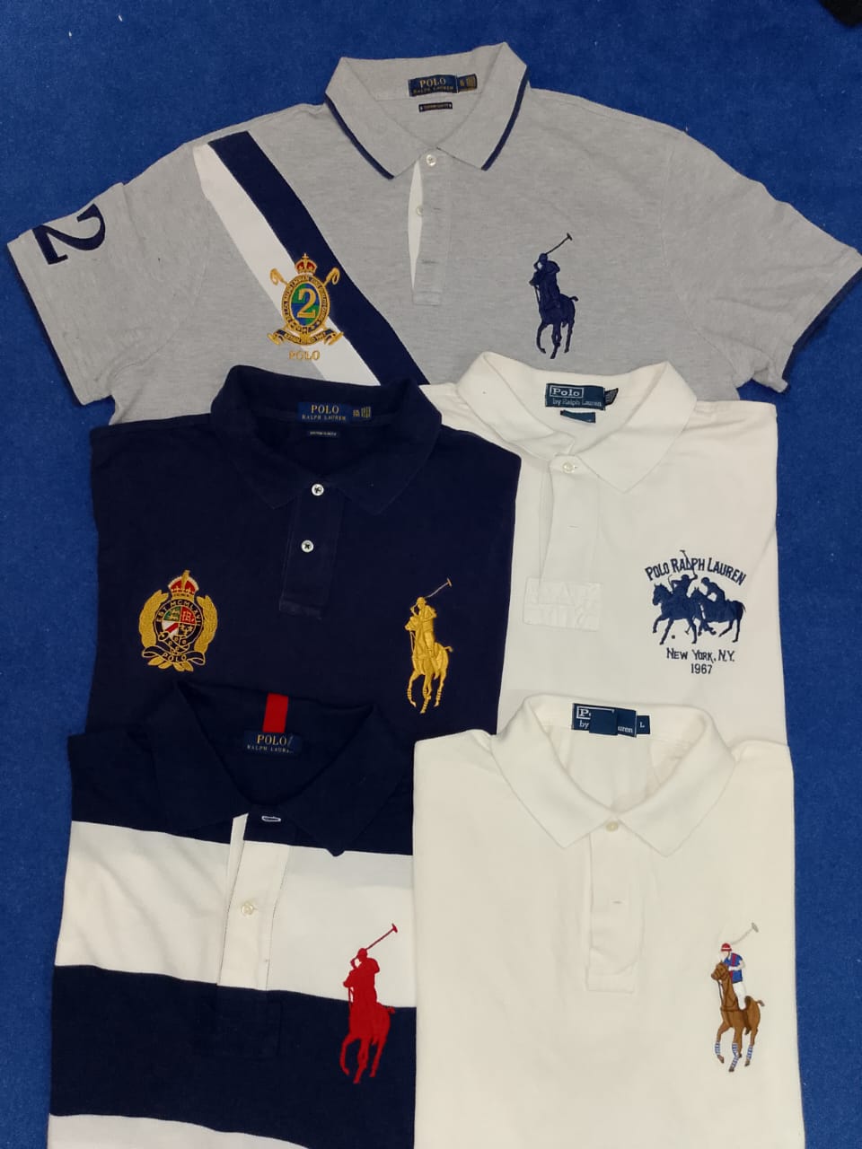polo t-shirts big pony