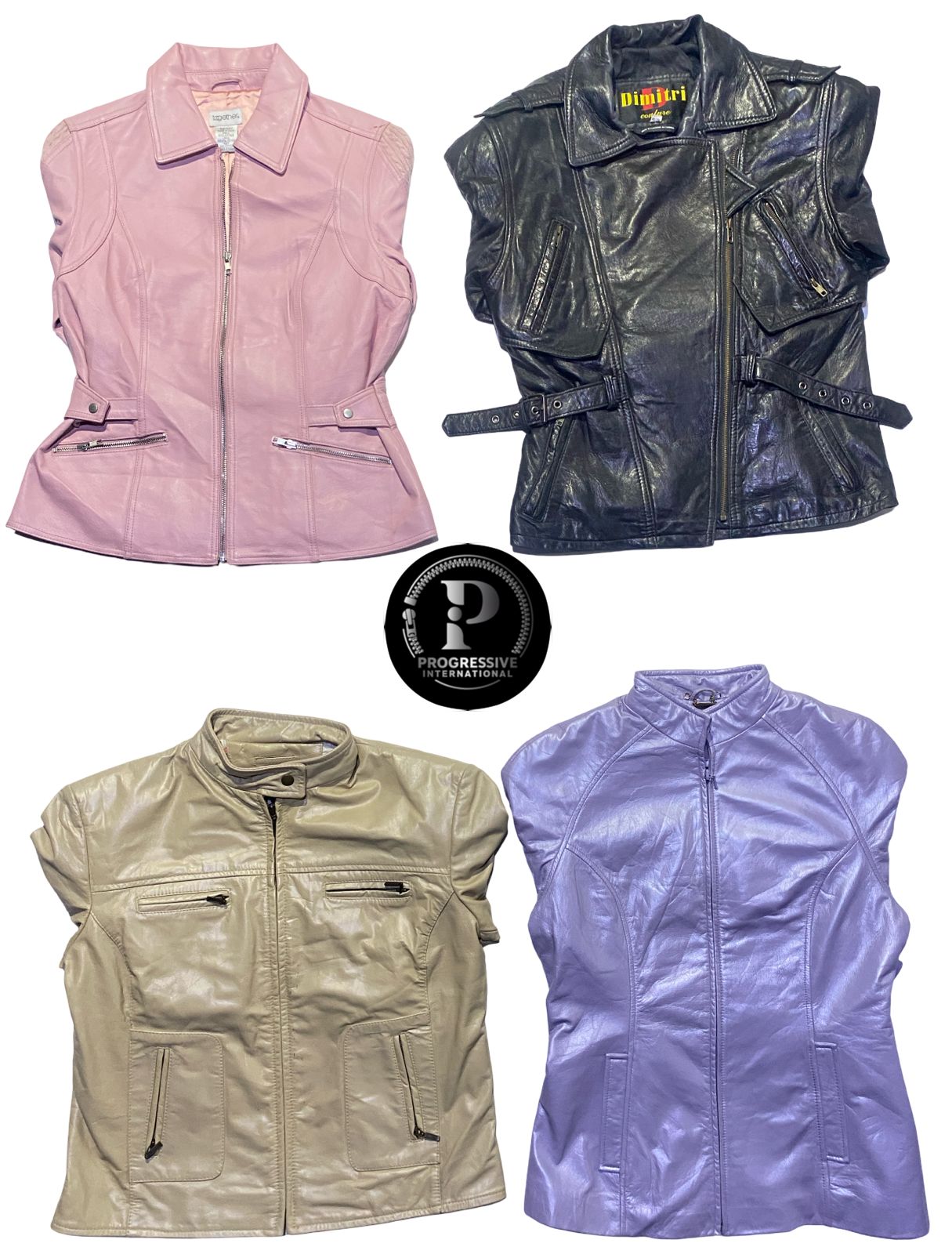 Y2K Women Leather Jacket 10 Pcs :PI89