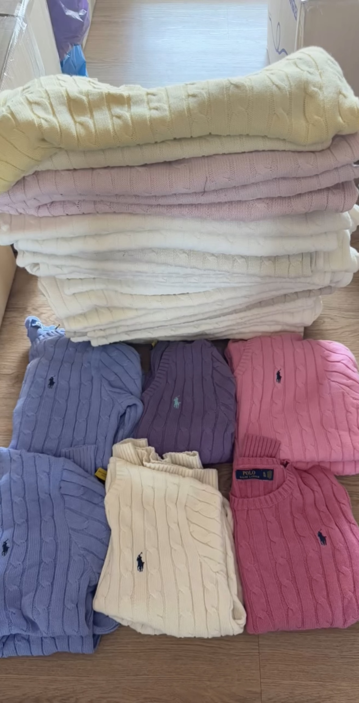 Suéteres de Tricô com Corda Ralph Lauren