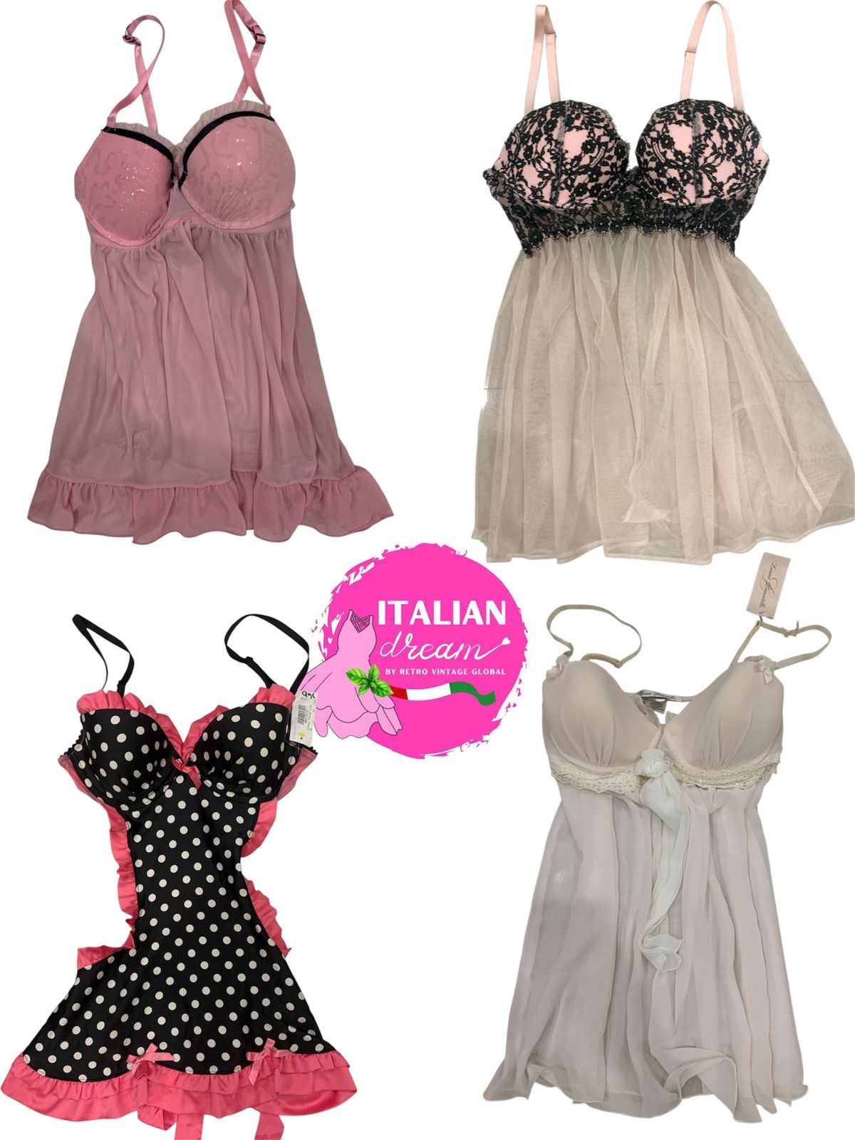 Y2k milkmaid babydolls