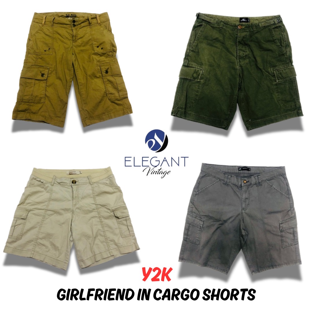 Petite amie Y2K en shorts cargo - 10 pièces - EV0424