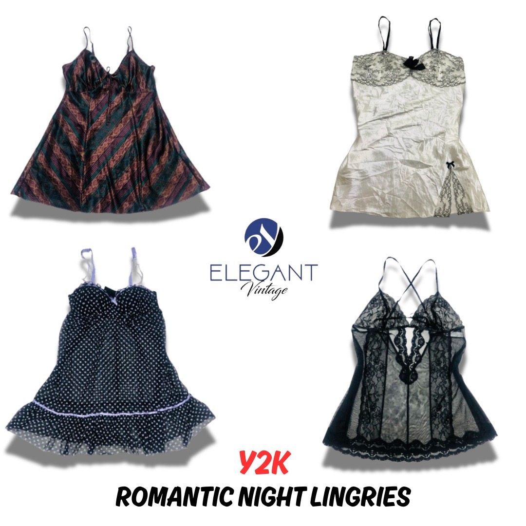 Y2K Lingerie de Nuit Romantique - 10 pièces - EV0425