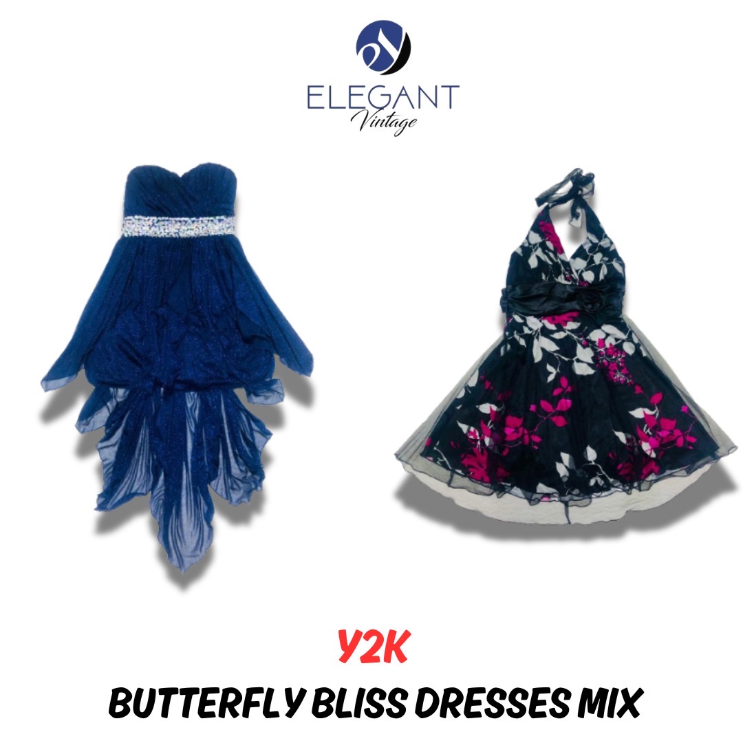Y2K Butterfly Bliss Abiti Mix - 10 pezzi - EV0440