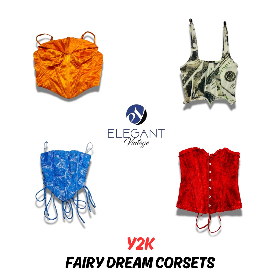 Y2K Fairy Dream Corsets - 10 pieces - EV0471