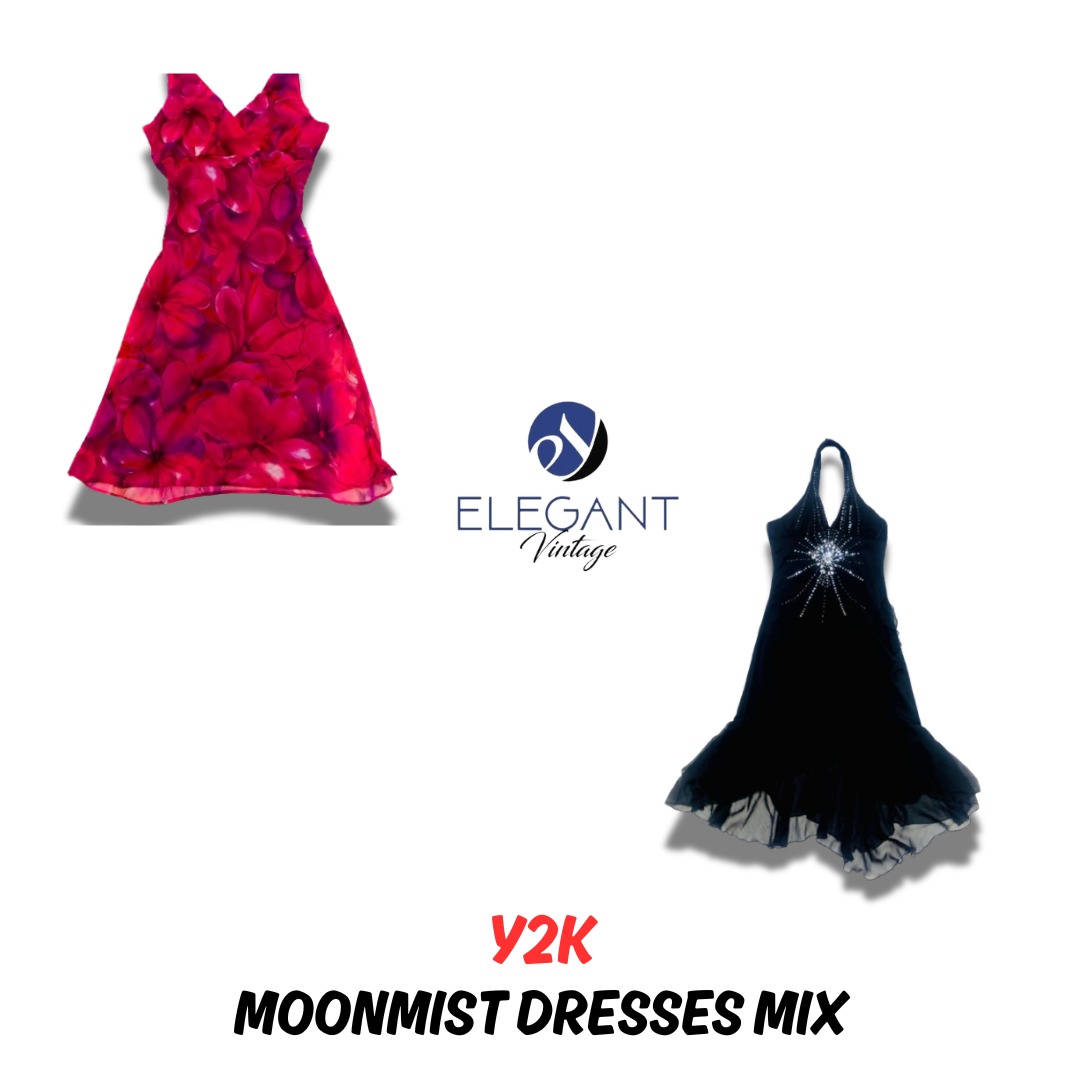 Y2K Moonmist Dresses Mix - 12 pieces - EV0480