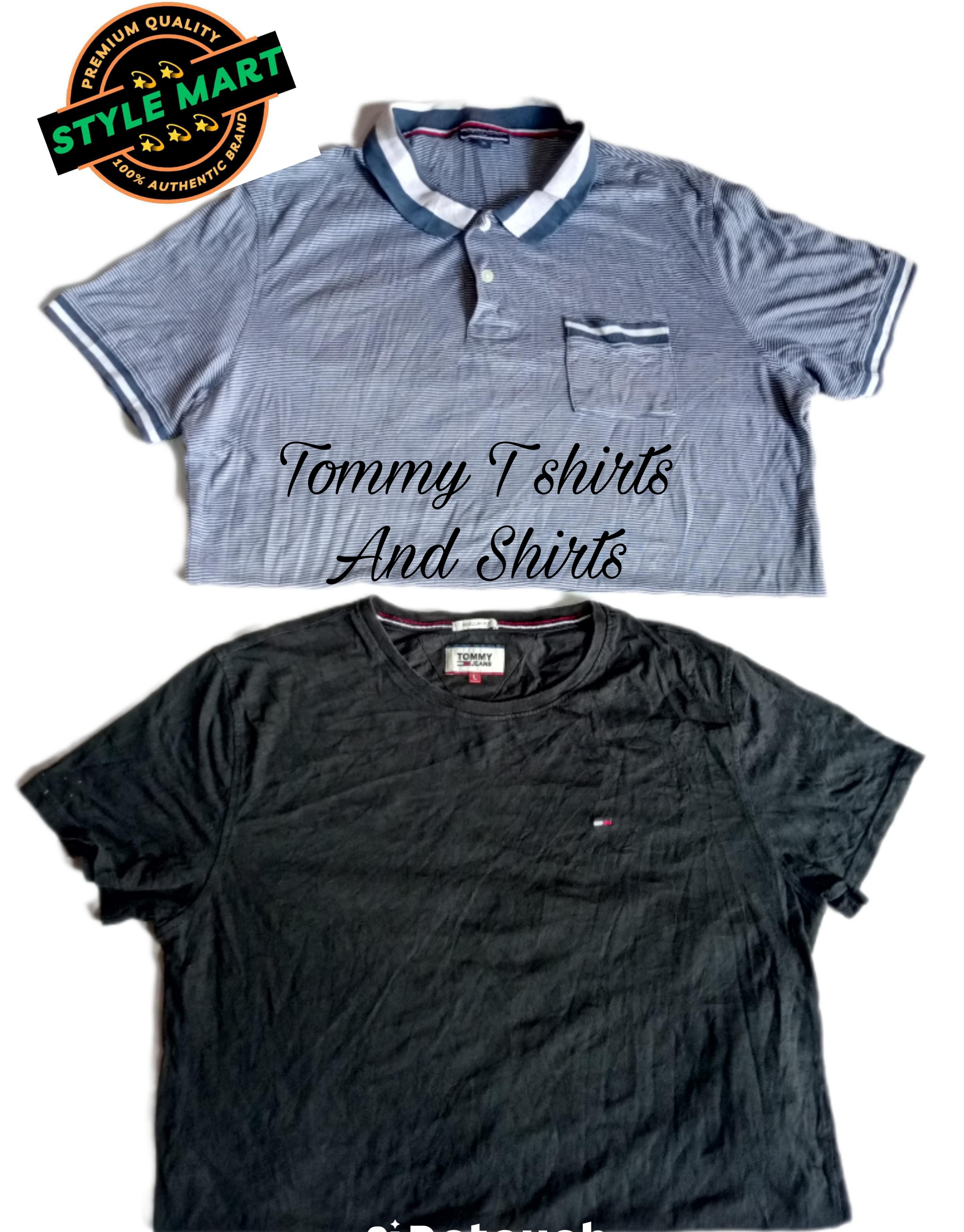 Mens tommy shirts and t shirts