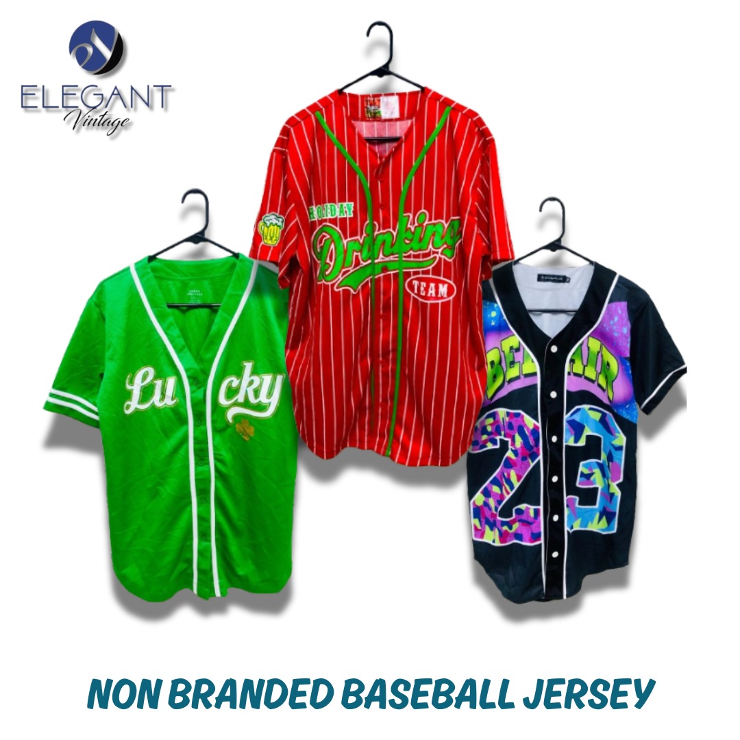 Non - Branded BaseBall Jersey - 20 pieces