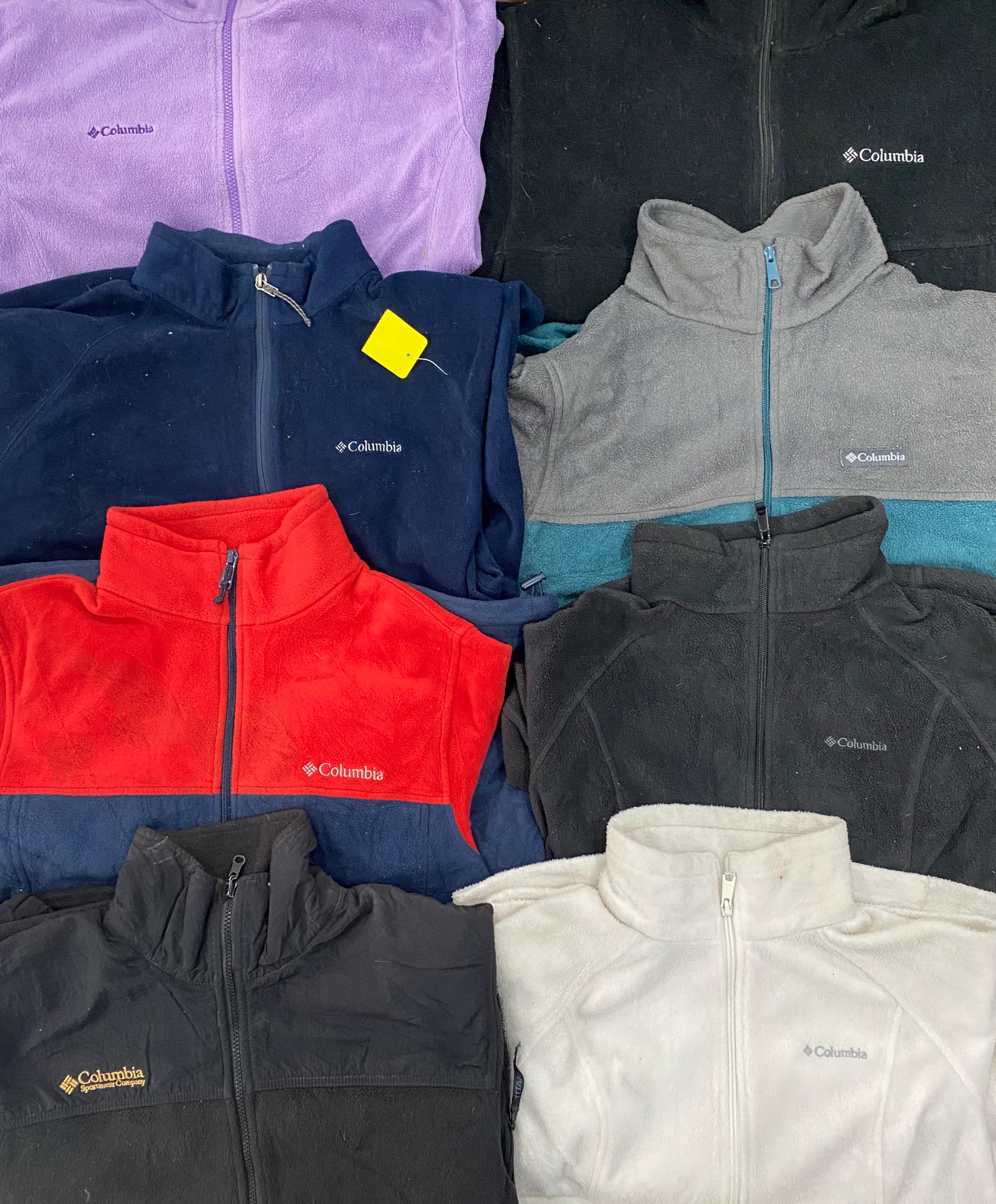 Branded Columbia Fleece - 15 Pieces
