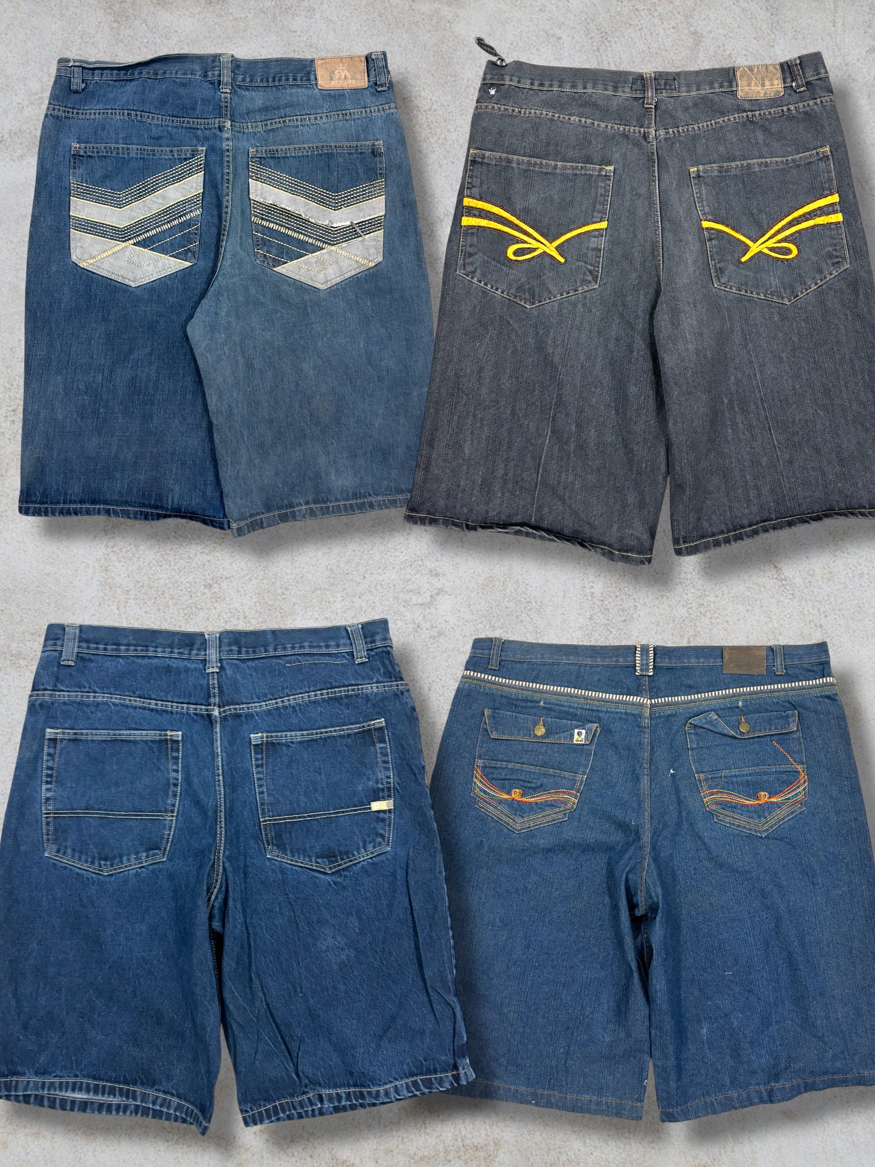 38 große Größen Y2K Hip Hop Shorts (E-97)