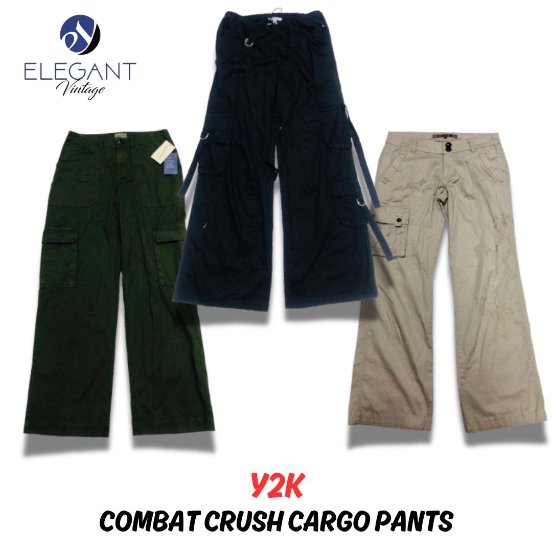 Y2K Combat Crush Cargo-Hosen - 10 Stück - EV0547