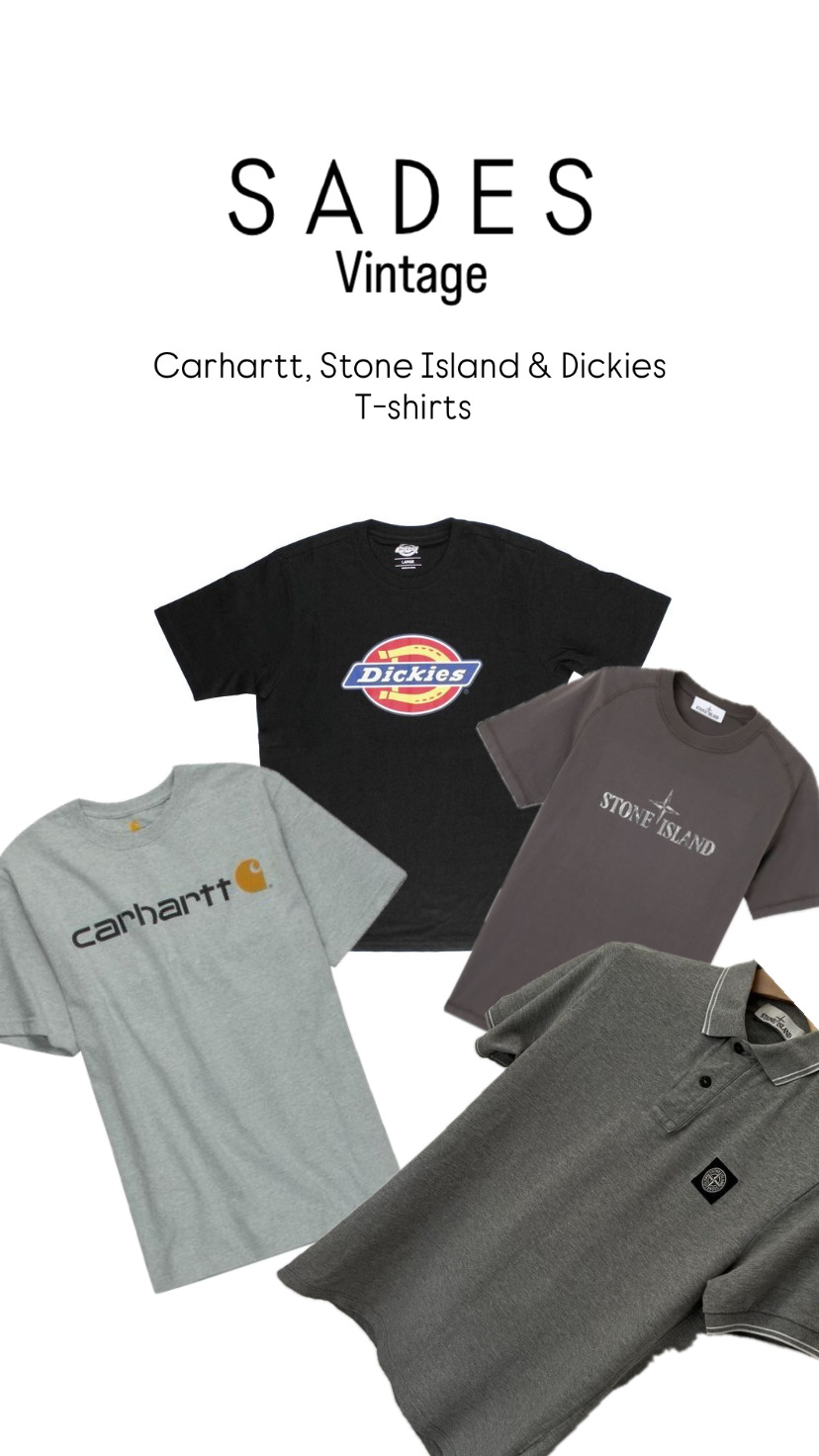 Carhartt, Stone Island & Dickies T-Shirts