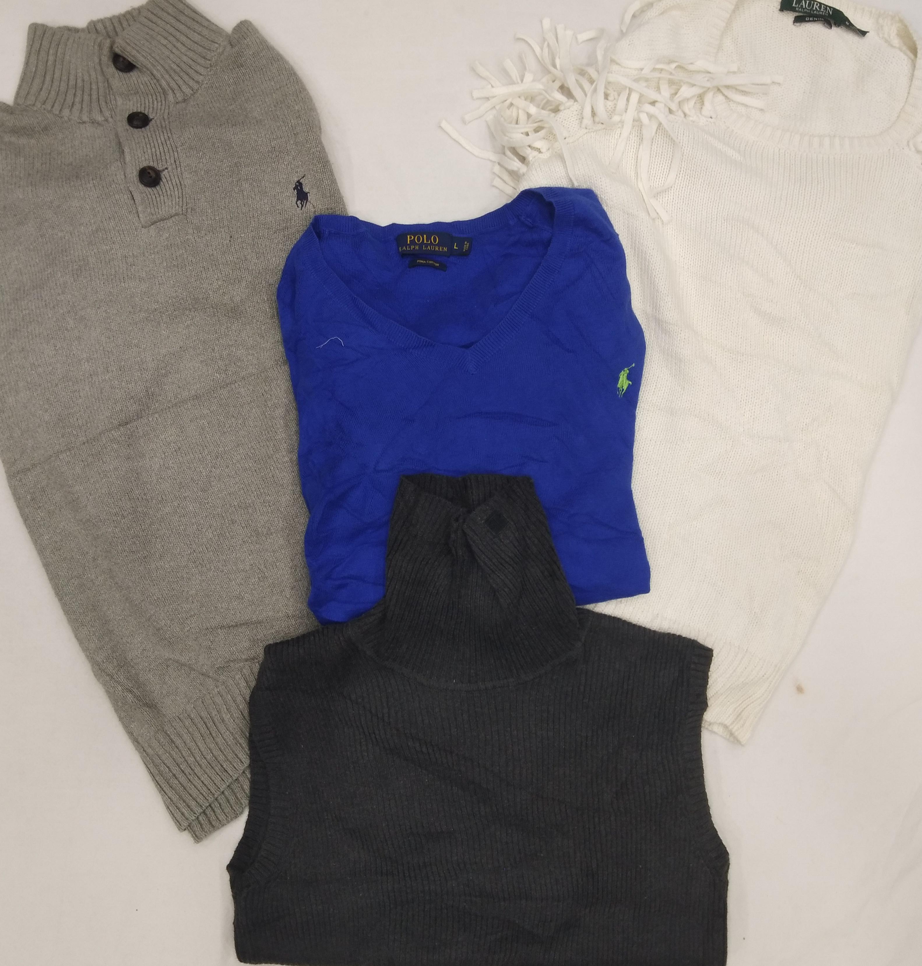 ZH0293 Polo Mix Sweaters - 10 Pcs