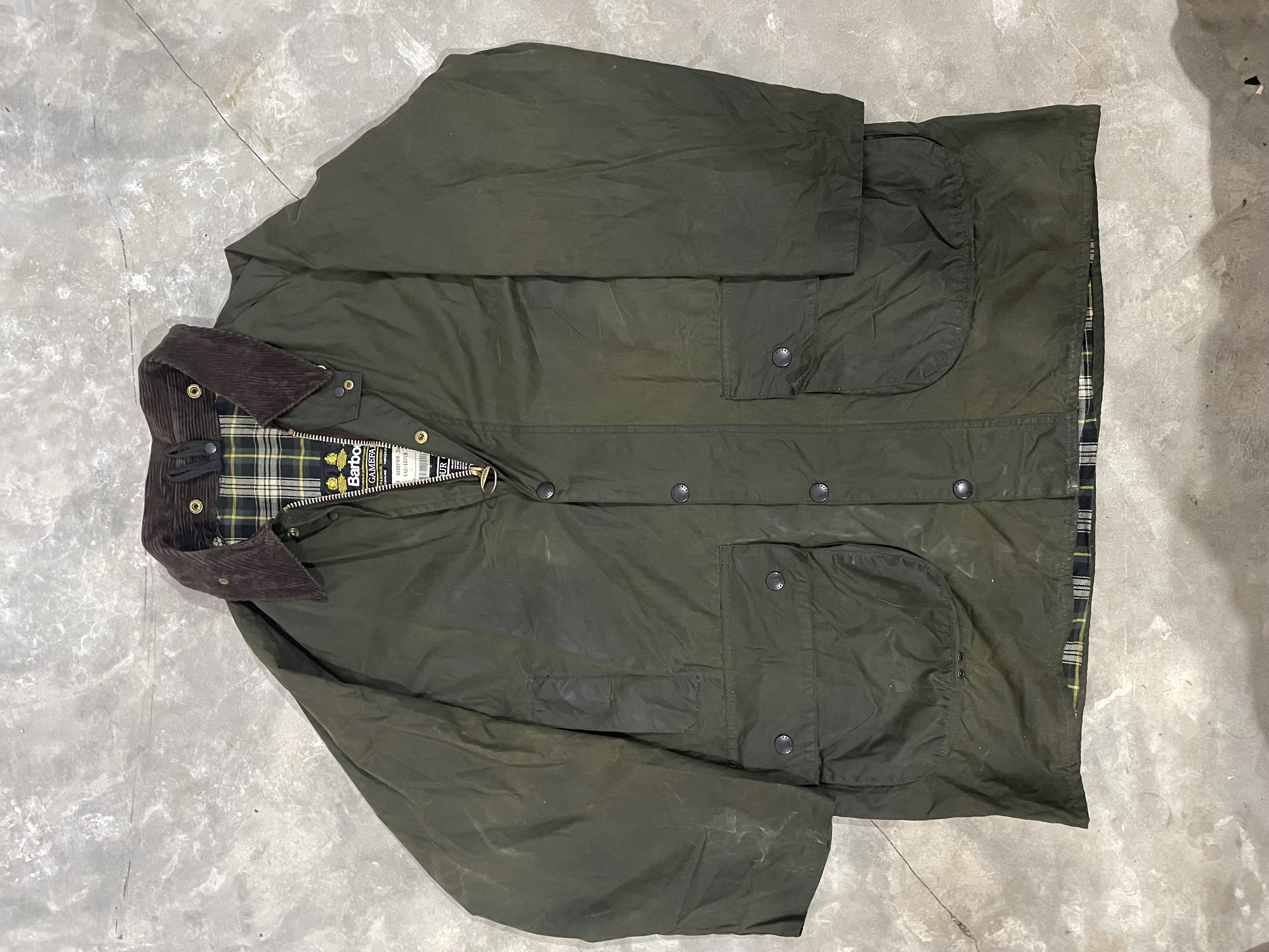 Barbour wax jacket