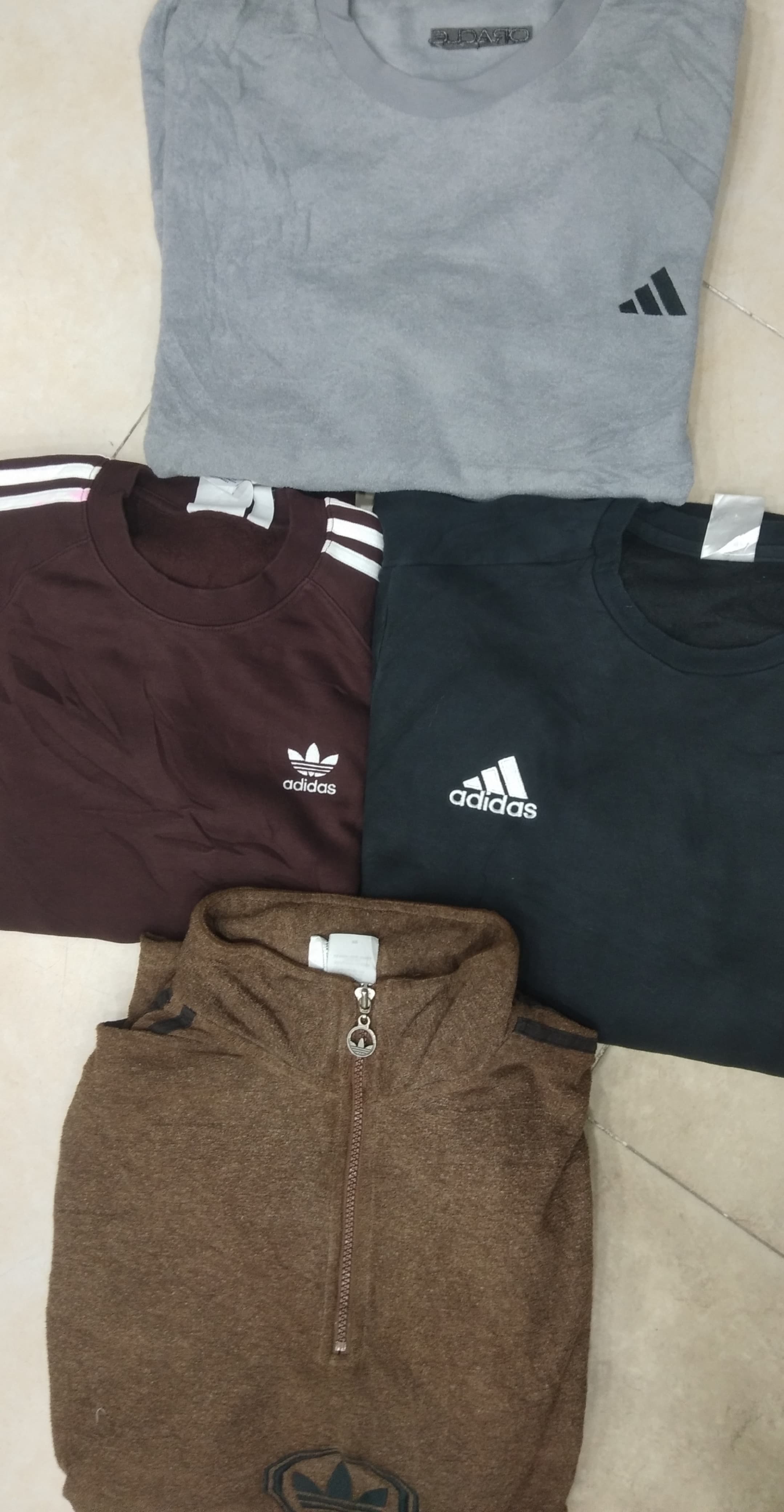 CZ0286 Adidas Moletons / Jaquetas de Treino - 12 Peças