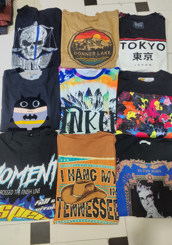 T-shirts modernes mixtes