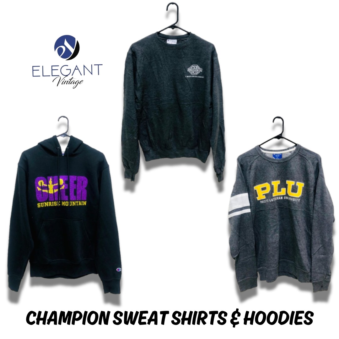 Champion Sweat Shirts & Hoodies - 10 pieces