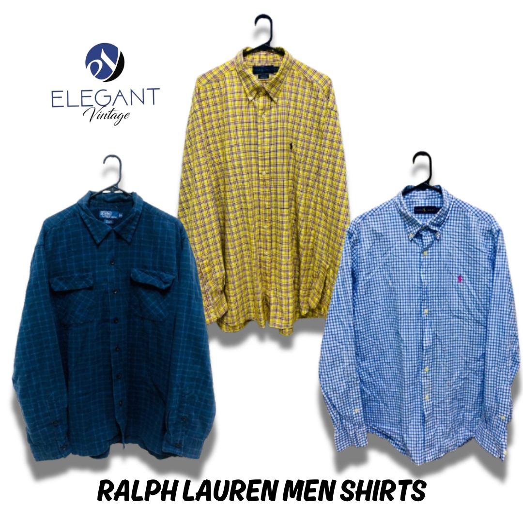 Ralph Lauren Polo Herrenhemden - 20 Stück