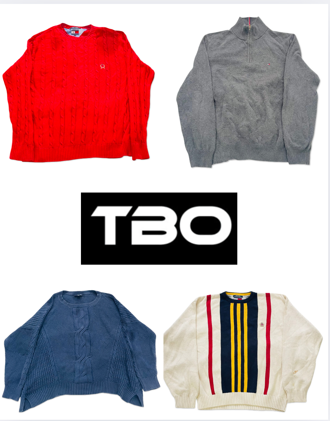 Tommy Hilfiger 1/4 cremallera y suéter