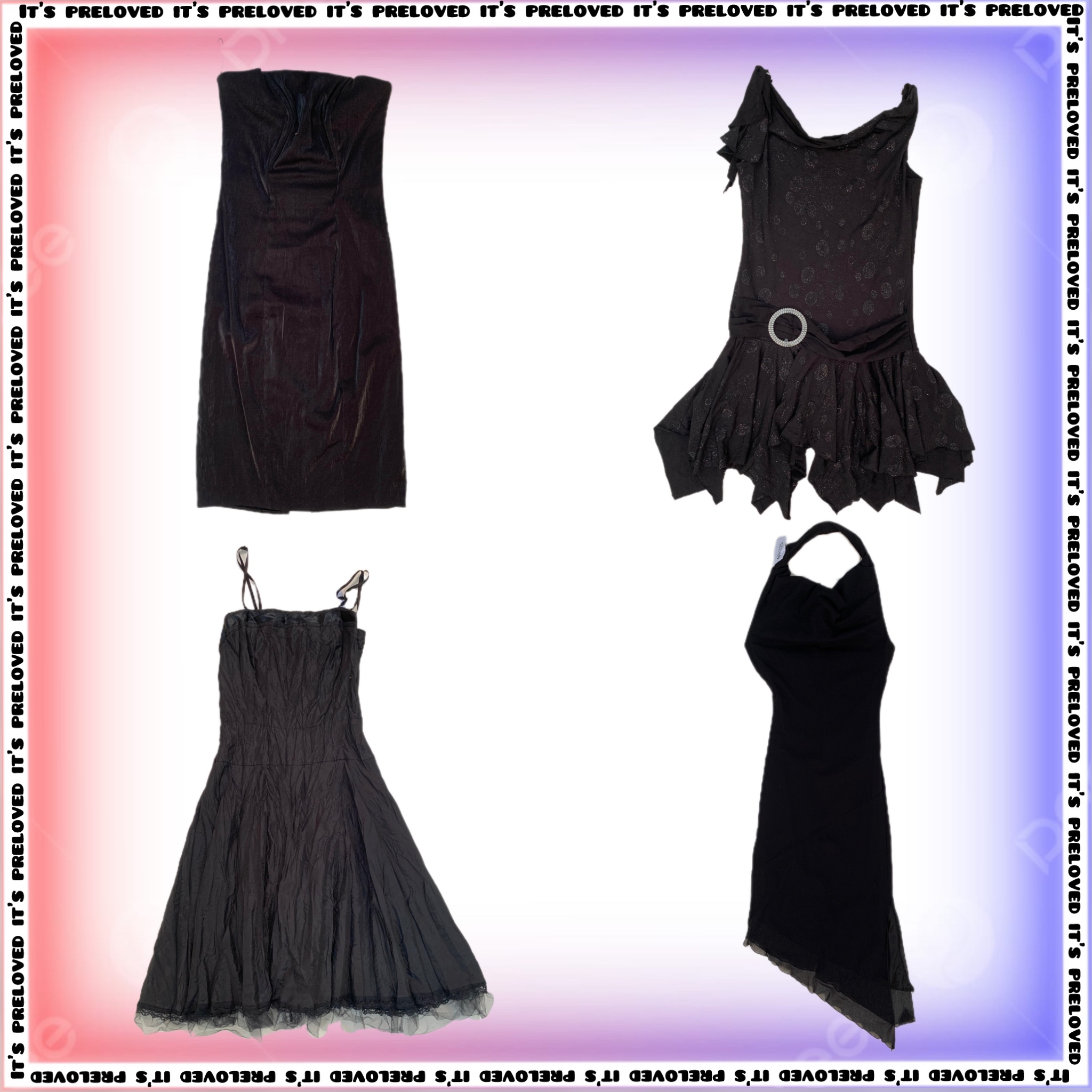 Little Black Dresses With A Twist (SS-1048)