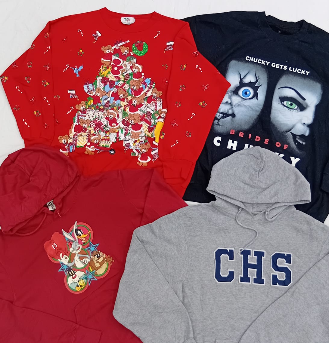 ZH0307 Unbranded Mix Hoodies / Sweatshirts - 10 Pcs