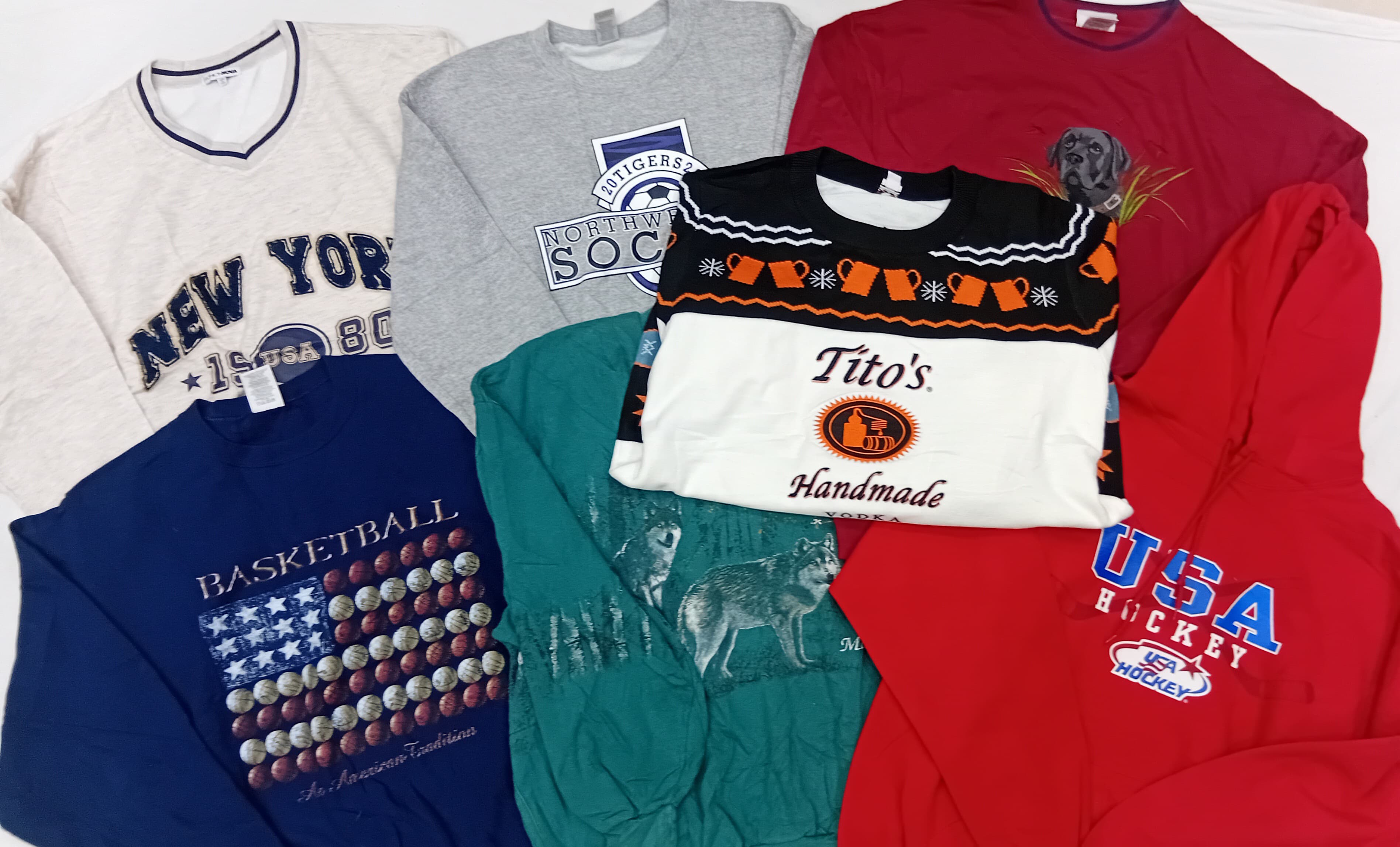 ZH0325 Unbranded Mix Hoodies Sweatshirts - 21 Pcs