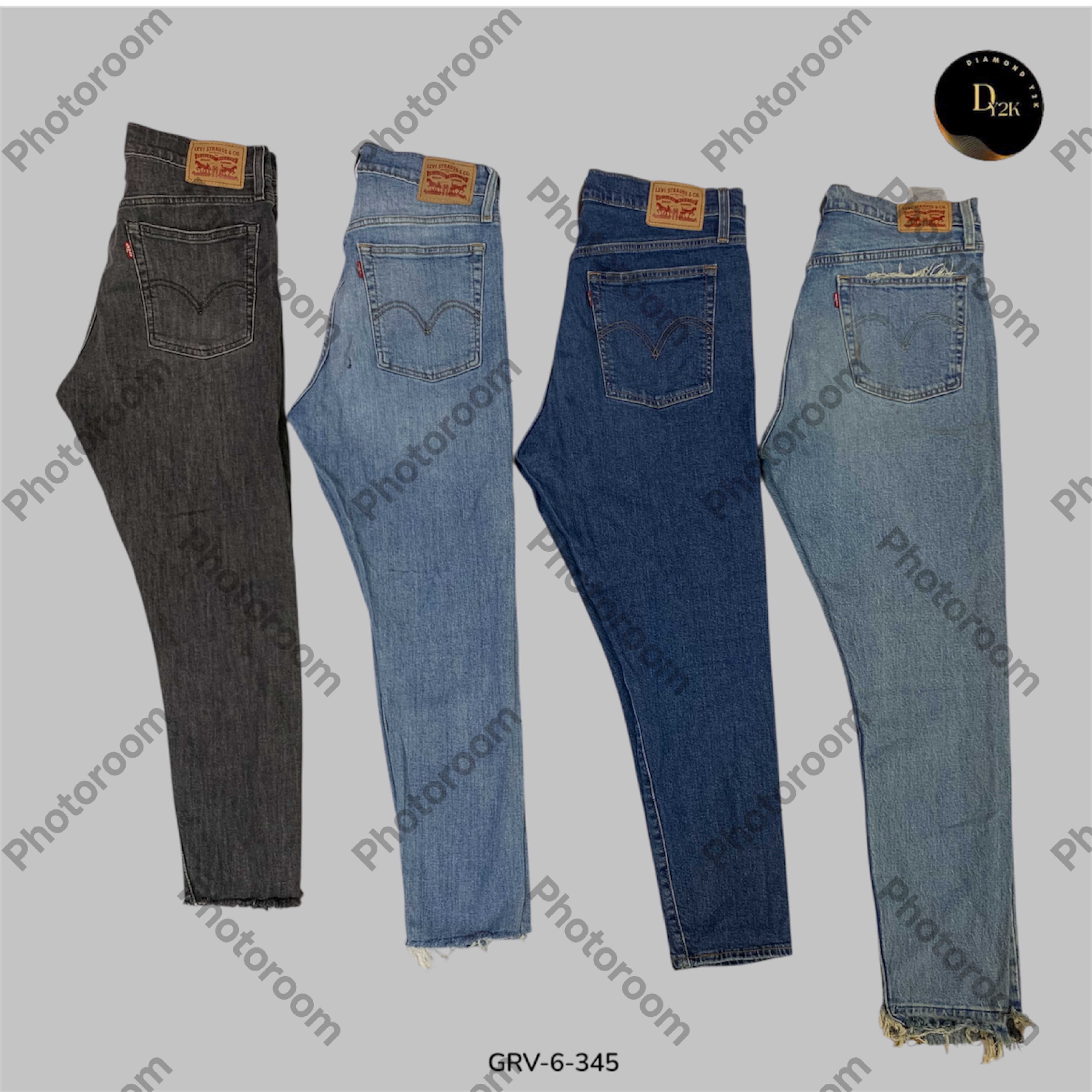ヴィンテージY2K Levi’sデニム | ローライズクールガールスタイル (GRV-6-345)
