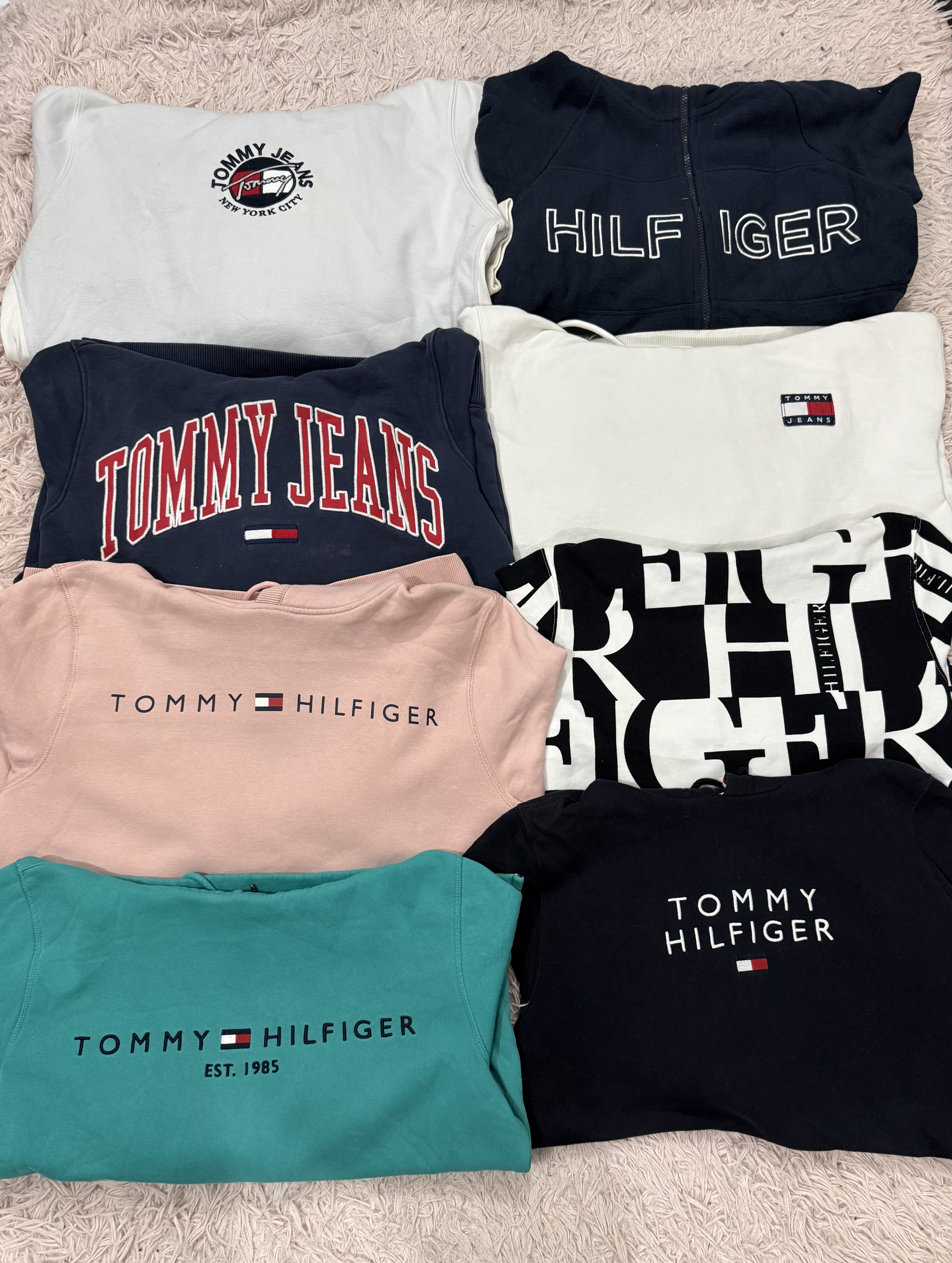 Sudaderas Tommy Hilfiger 8 Pzs