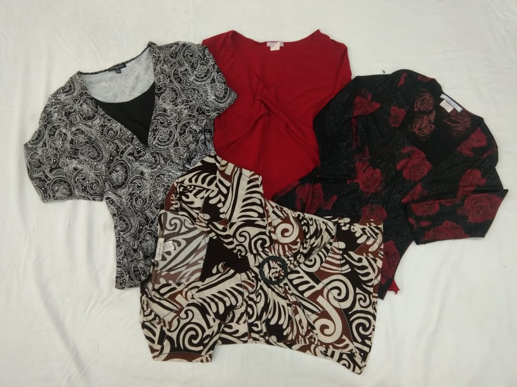 IQ0257 Y2K Romantic Core Tops -
08 Pieces
