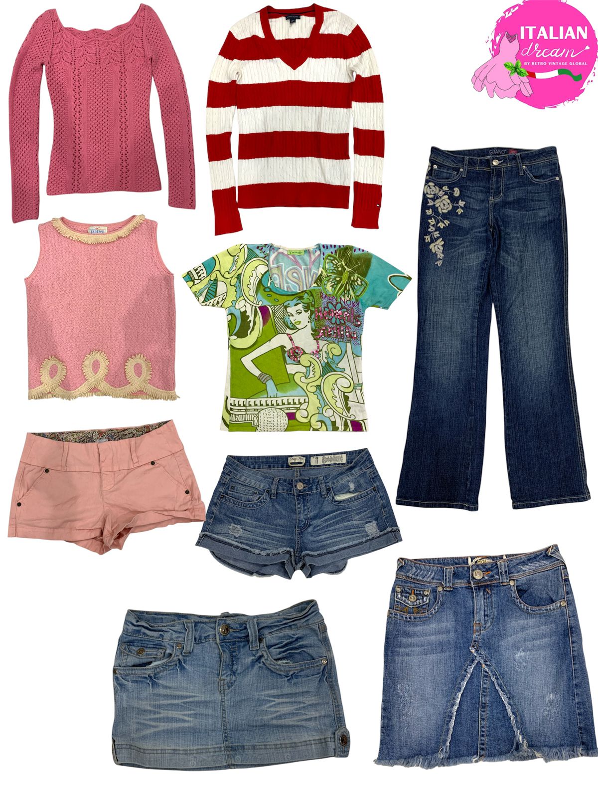 Conjunto Dulce y Salvaje Y2K