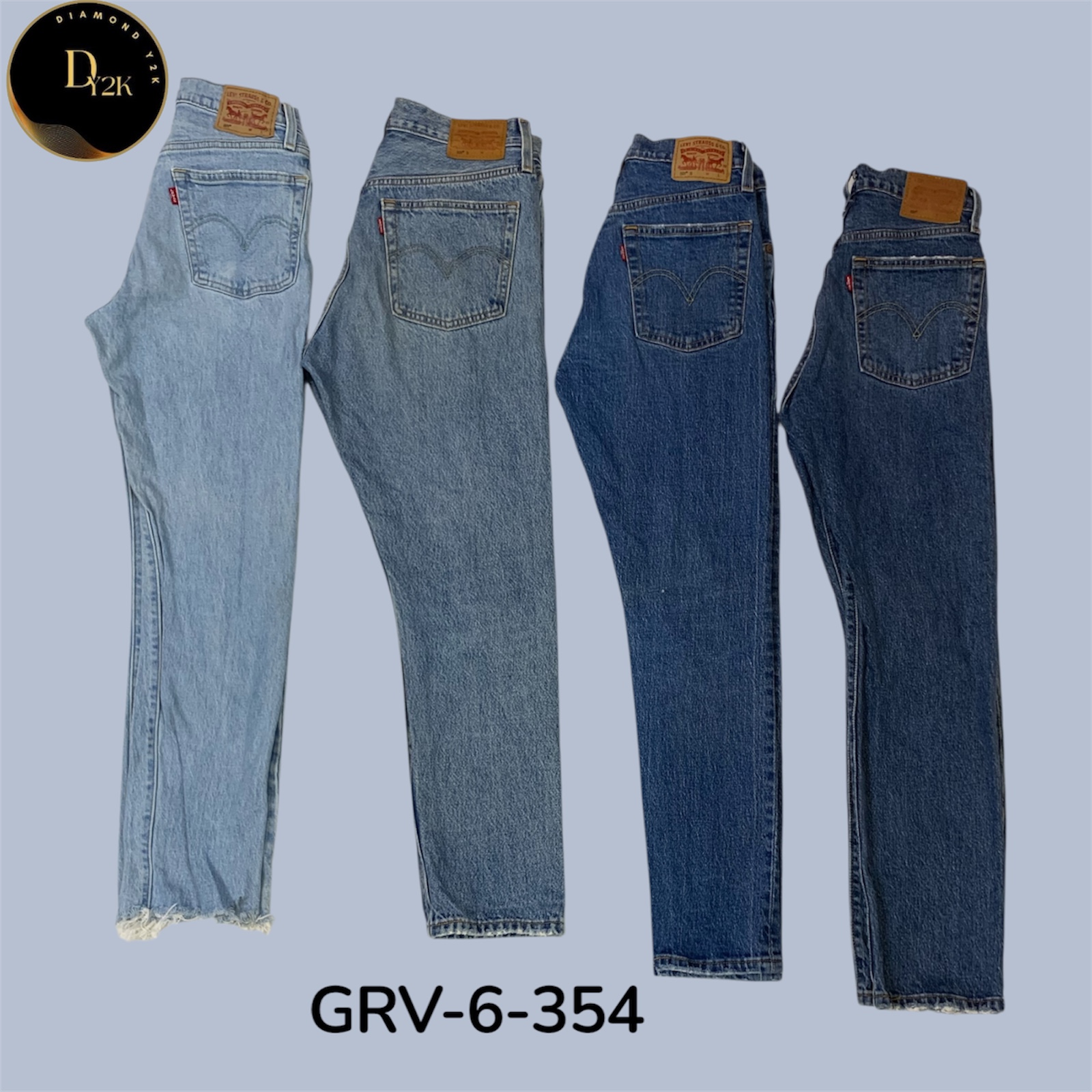ヴィンテージリーバイス女性用ジーンズ – 90年代/Y2Kデニムスタイル (GRV-6-354)