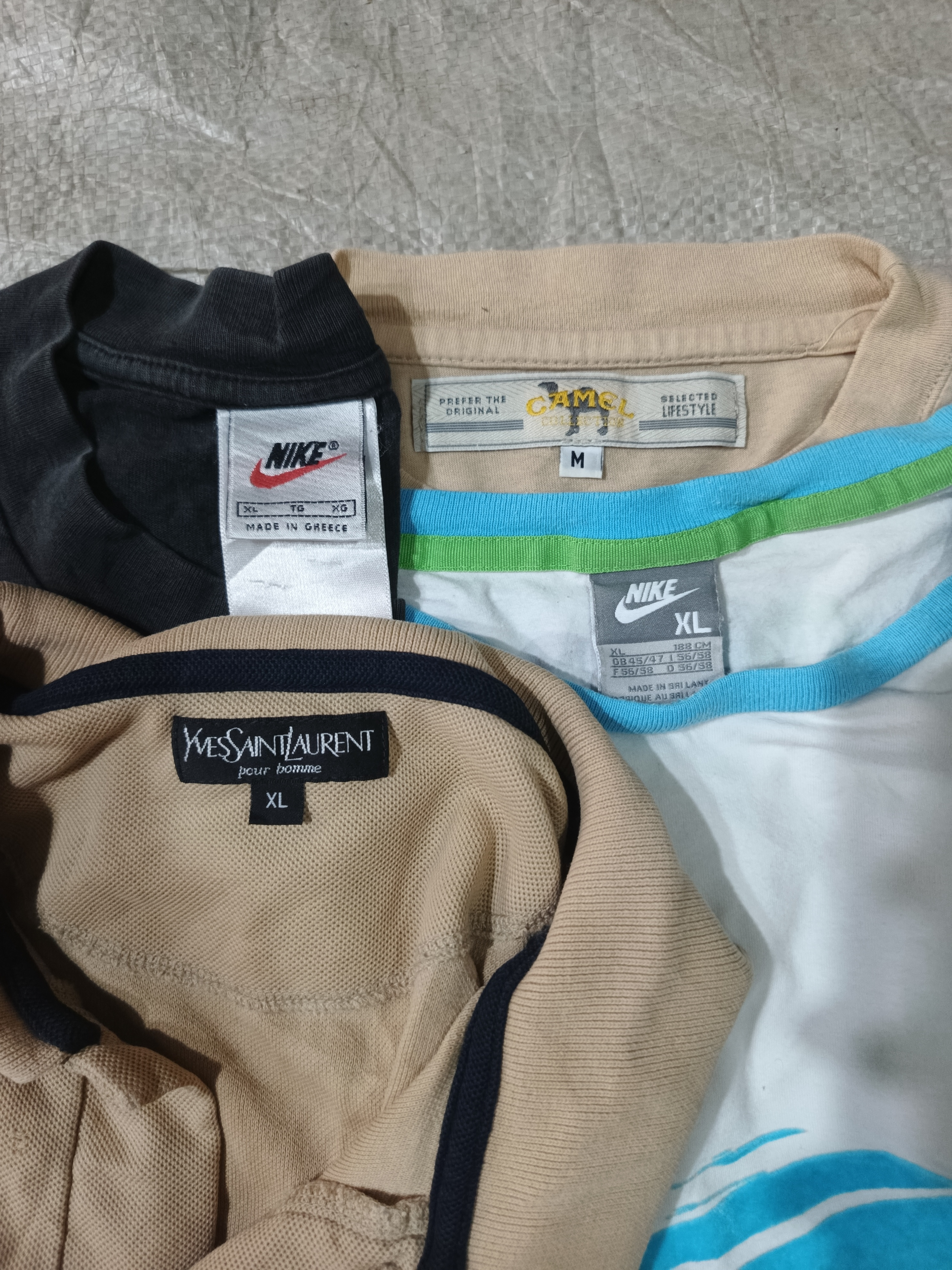 ビンテージとブランドのTシャツ