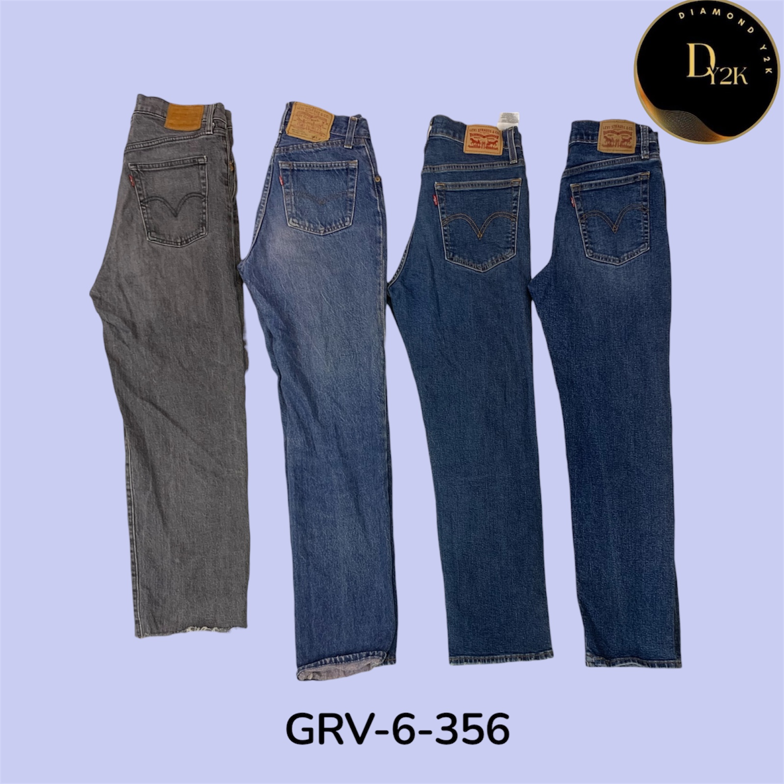 リーバイス レトロ レディース ジーンズ – クラシック 90年代/2000年代 フィット (GRV-6-356)