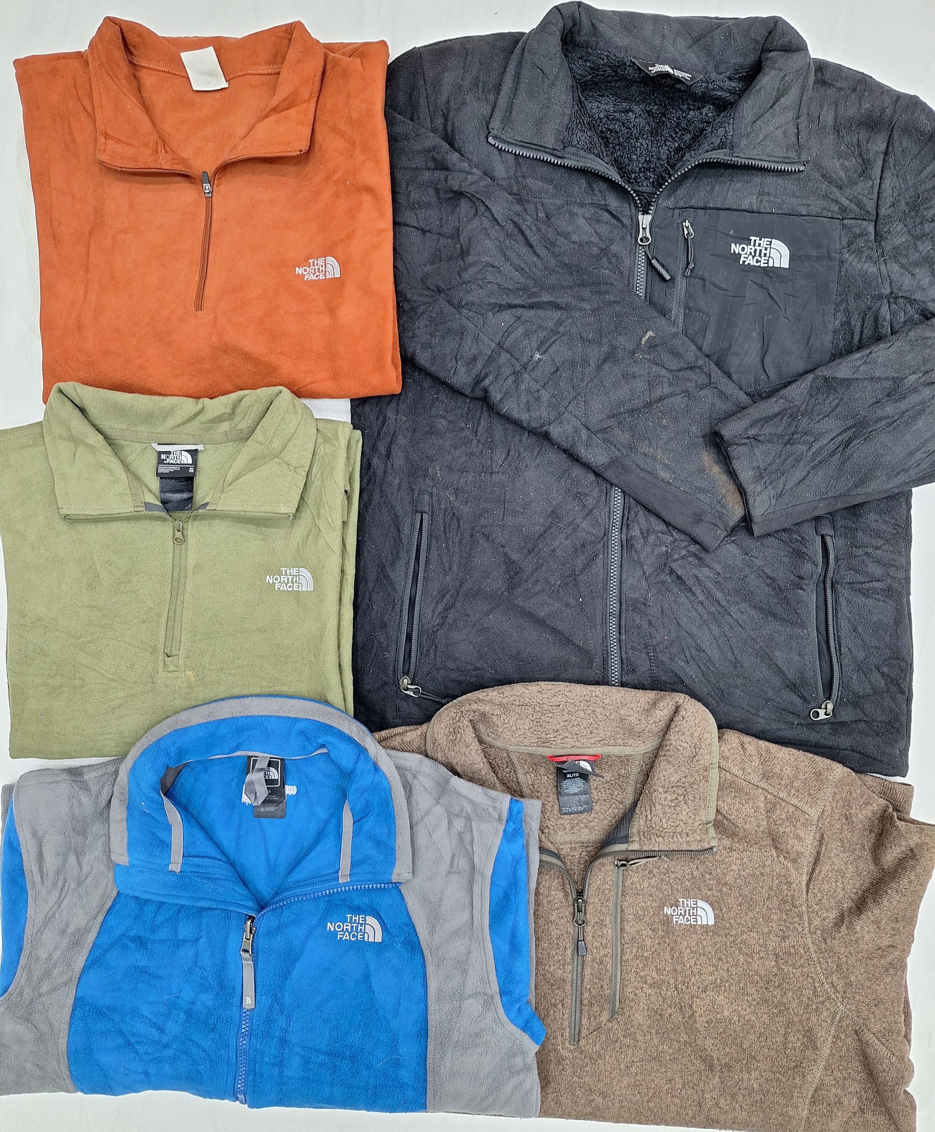 ZH0344 TNF Columbia Mix Fleecejacken - 10 Stück