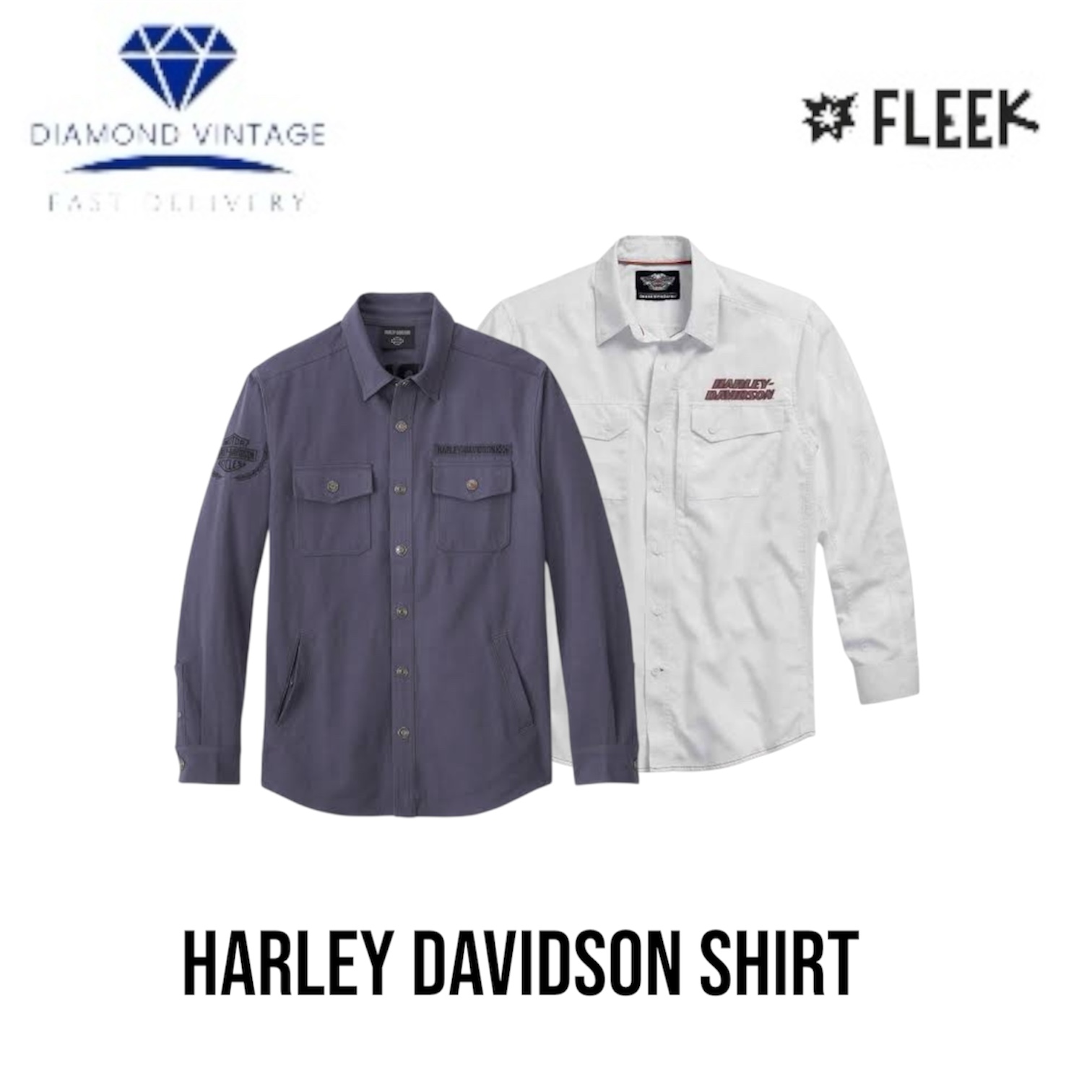 Harley Davidson Shirt (Dv -6- 349)