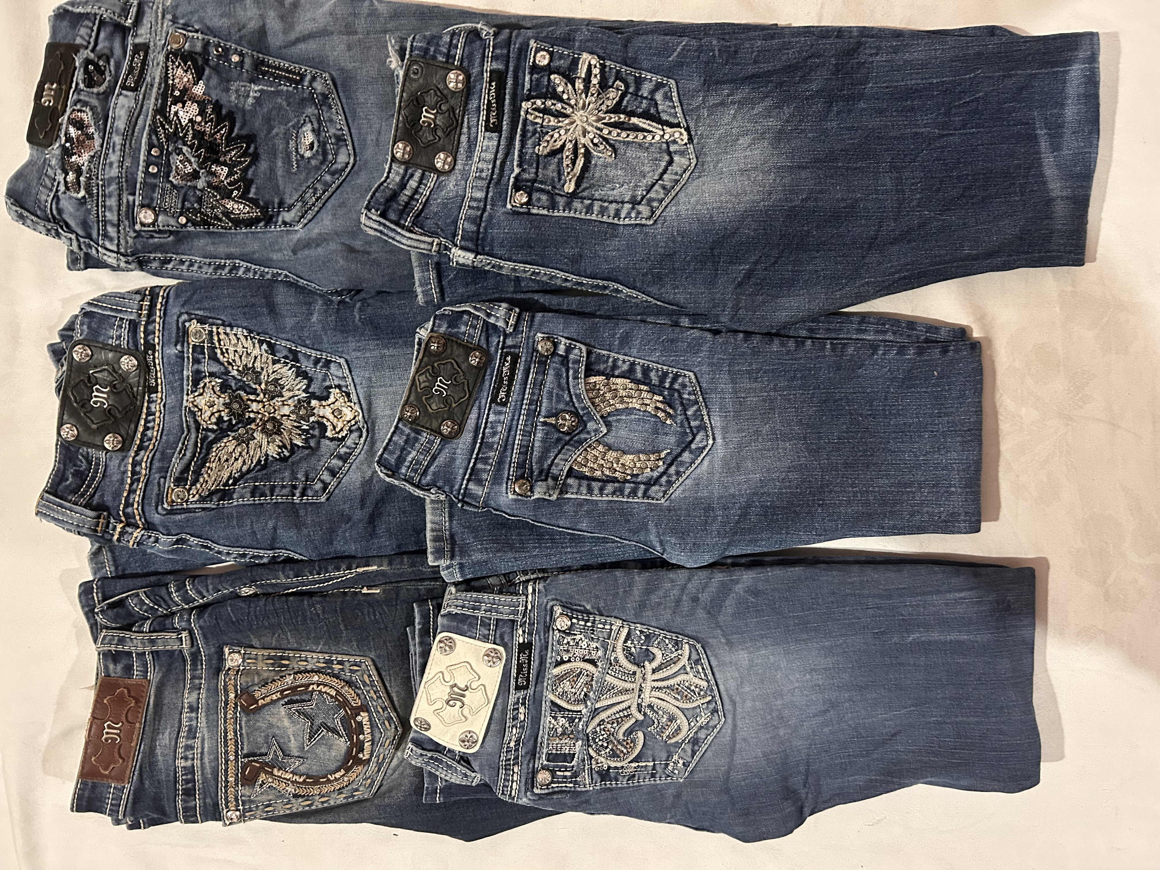 Miss me True Religion Rock Revival Bootcut Jeans 17 Stück