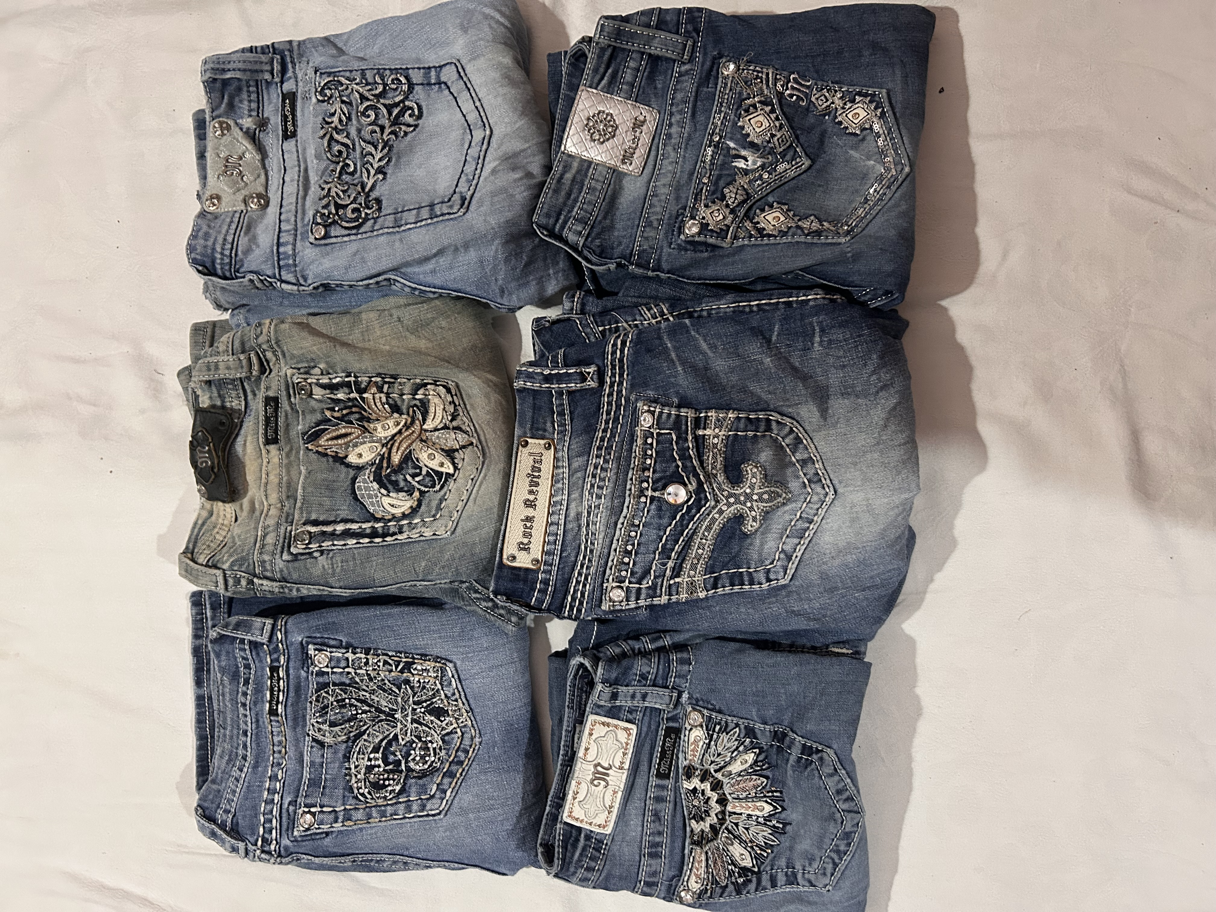 Miss me true religion rock revival jeans bootcut 24 jeans