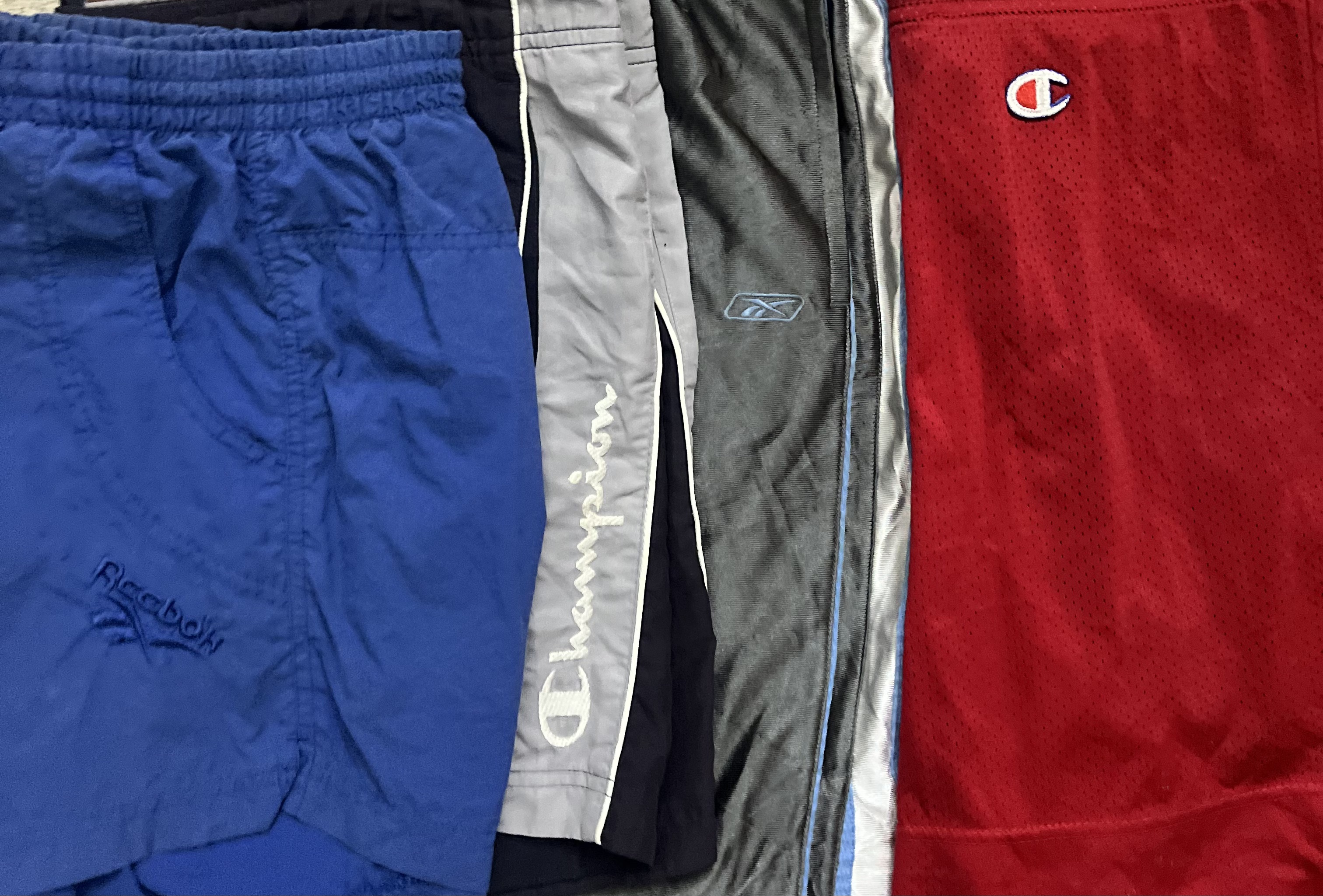 mixed branded shorts