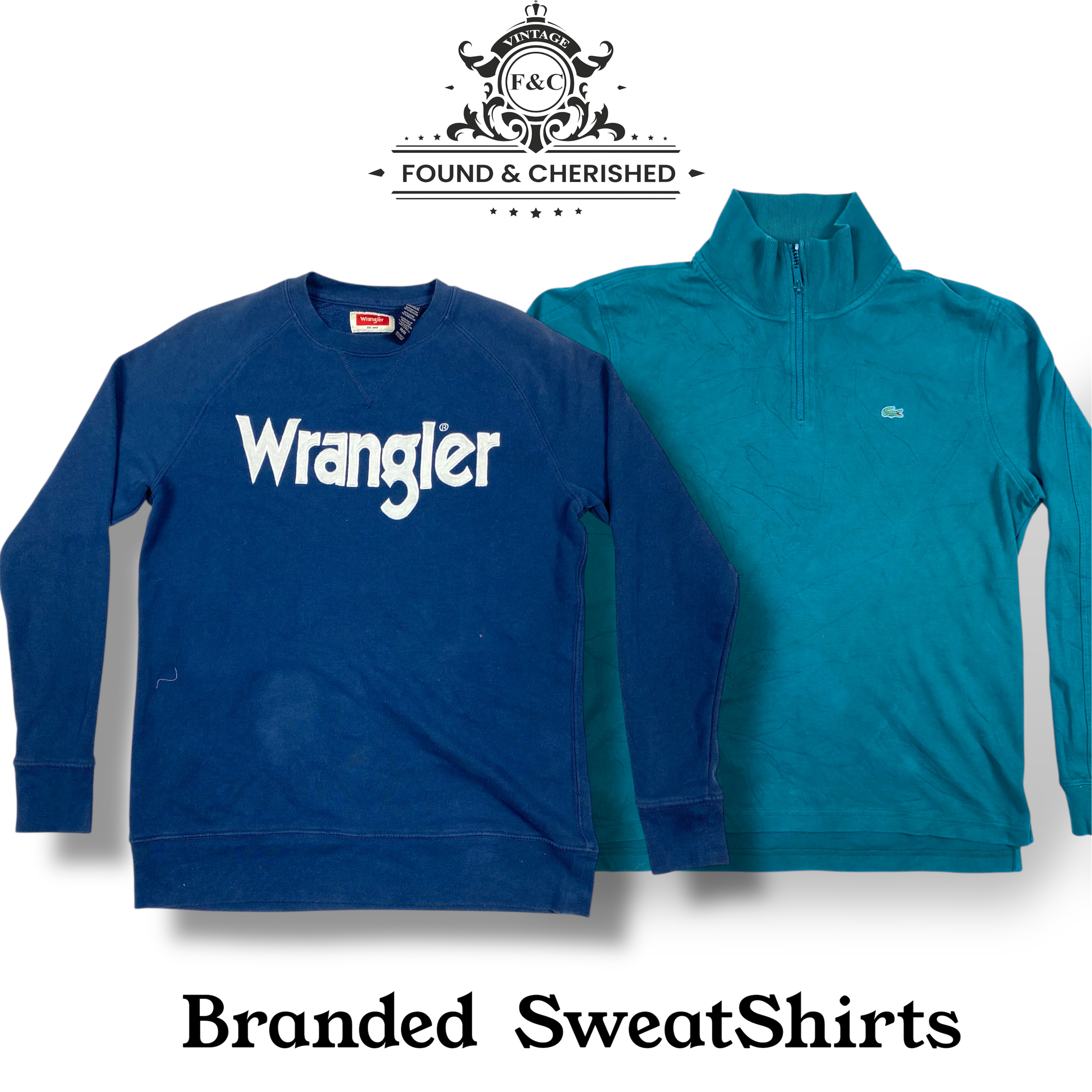 Lacoste, Wrangler und andere Markensweatshirts (fnc:55)