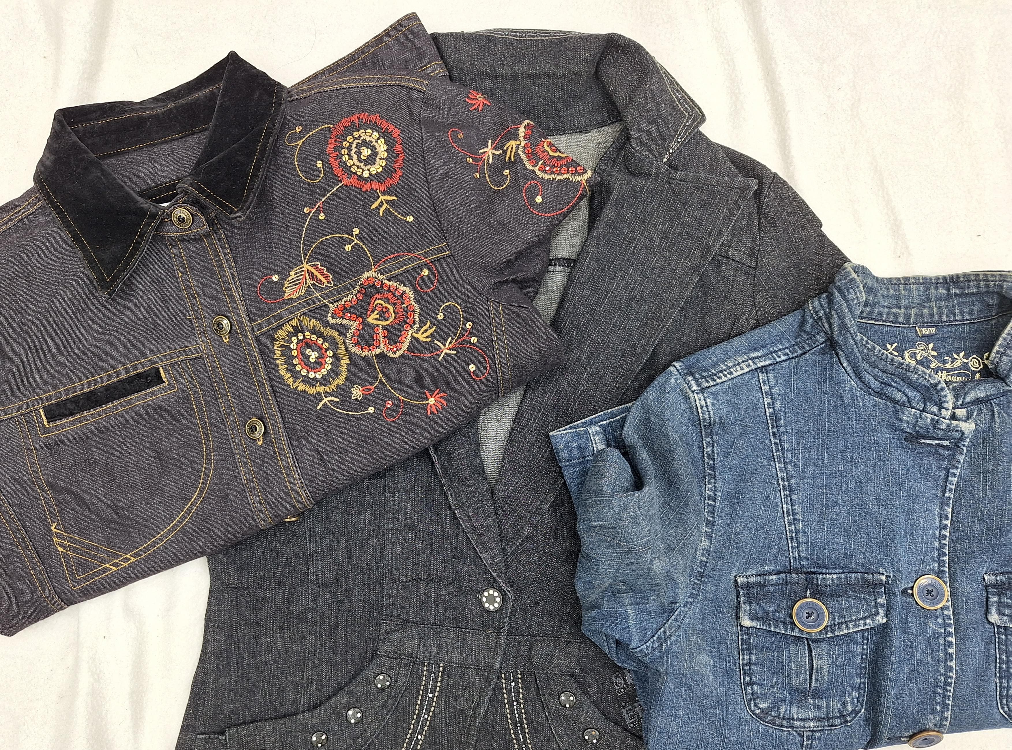 ZH0393 Y2K Denimjacken