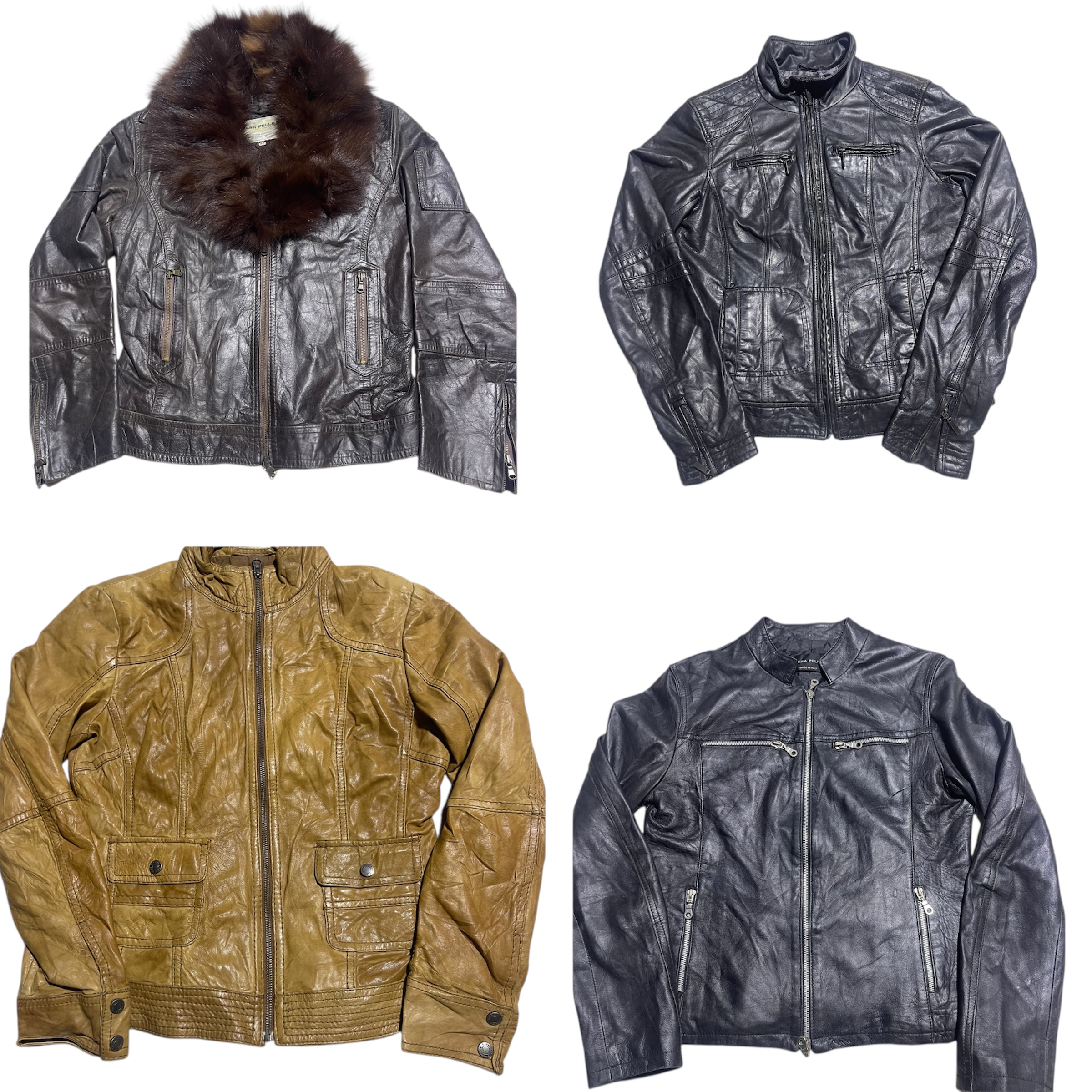 Vestes en cuir pour femmes