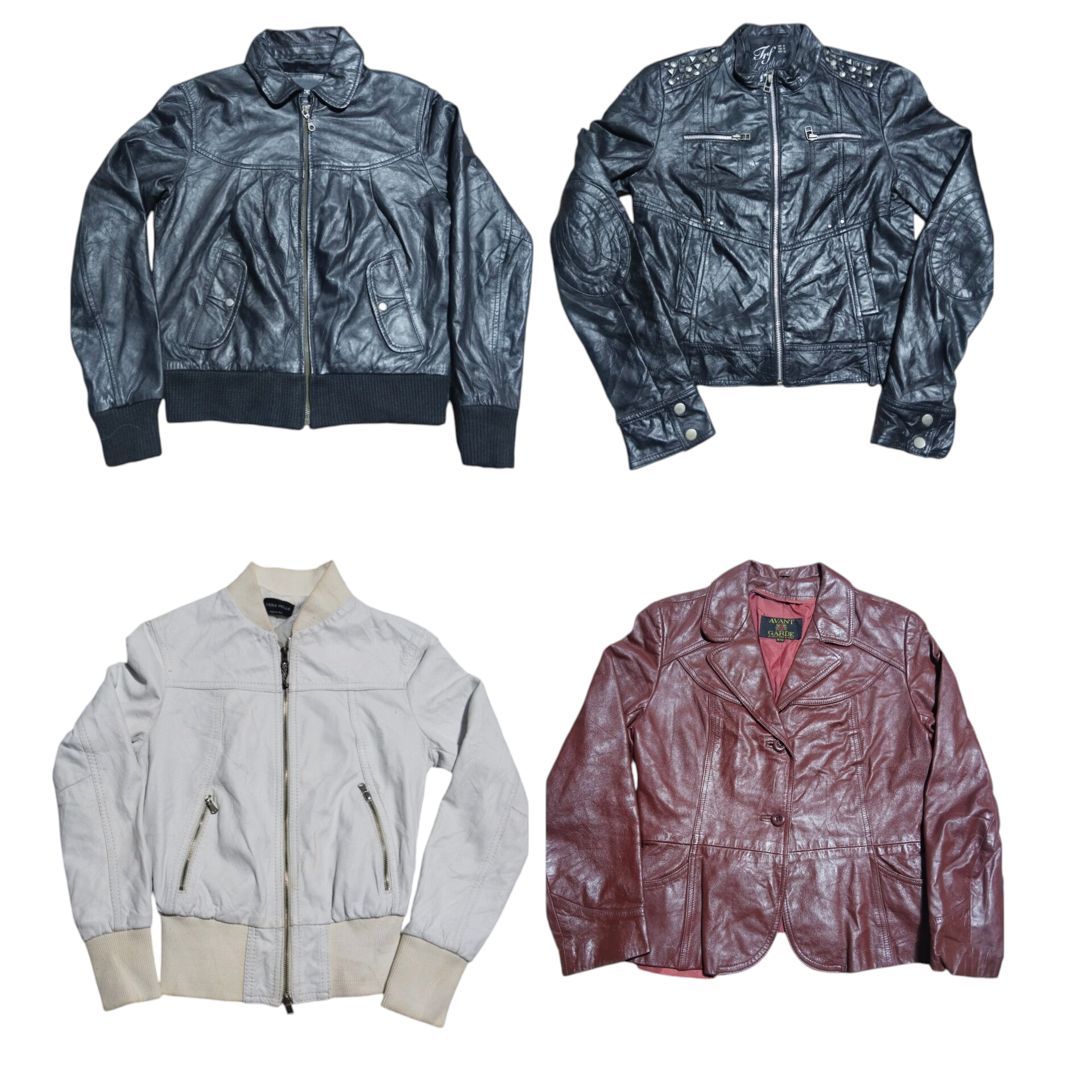 Damenlederjacke