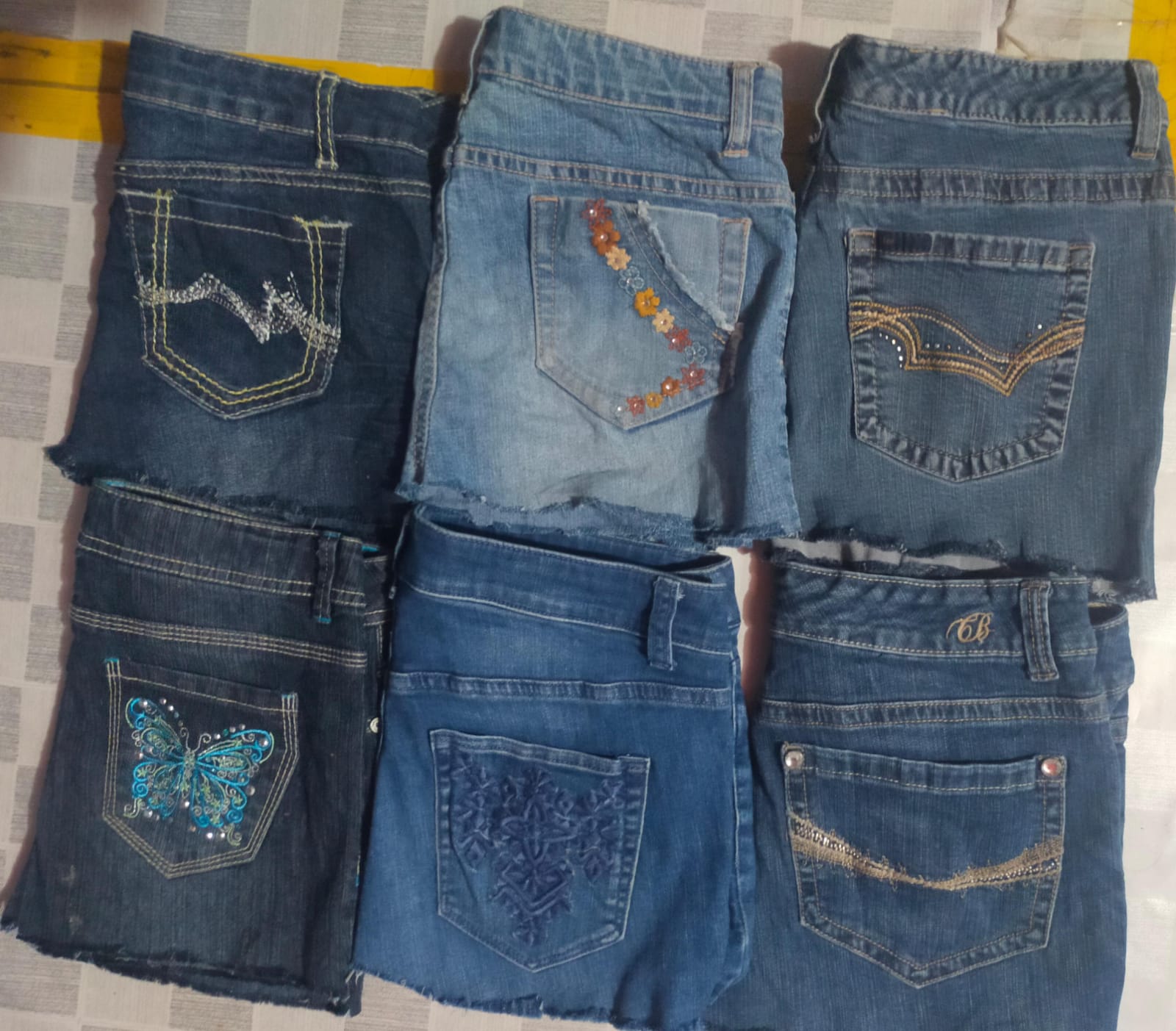 LEE, CONTRAST AND OTHER MIX BRANDS MINI SKIRTS (ID 1109)