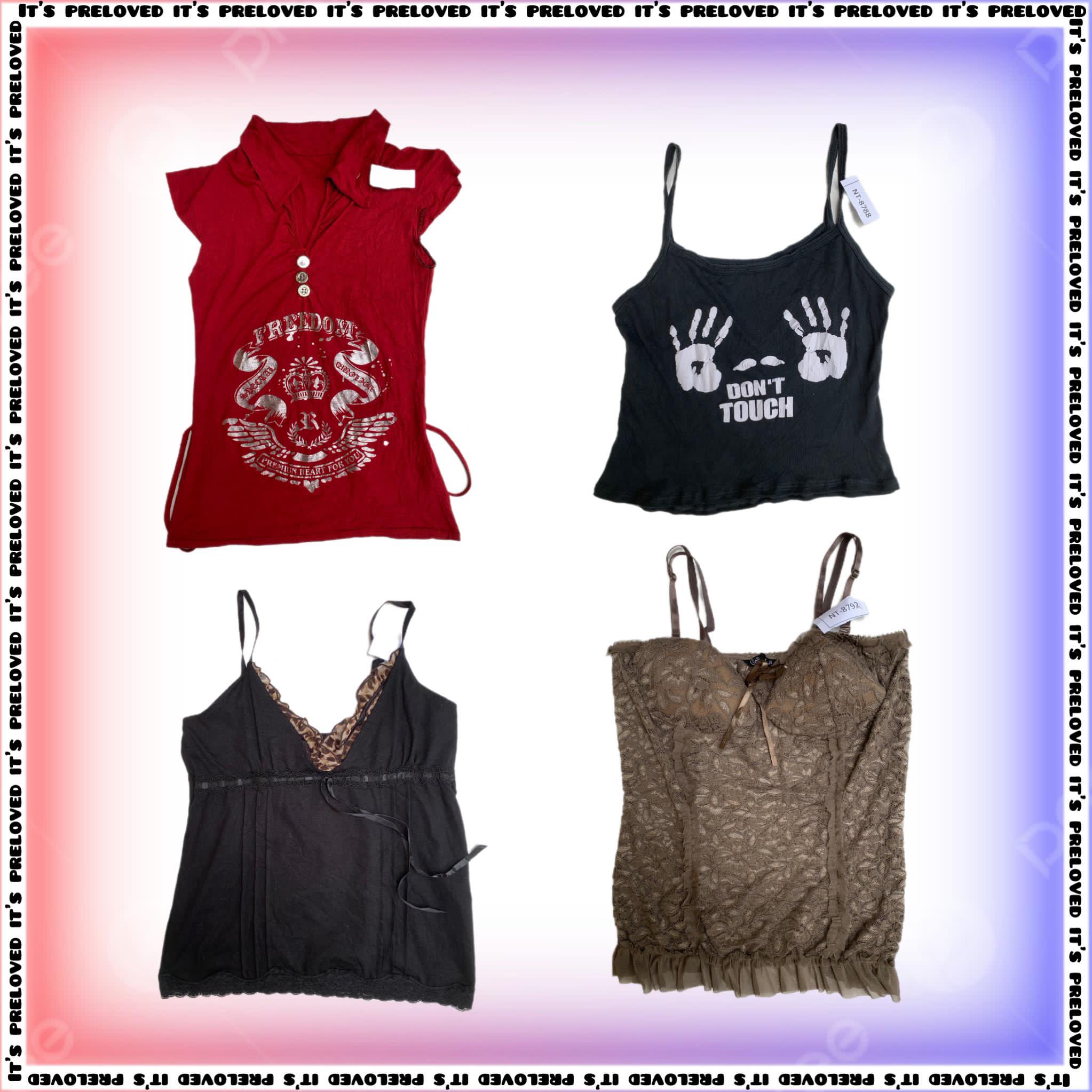 Rockstar Girlfriend- Baby Tees, Camis Mix (SS-1051)