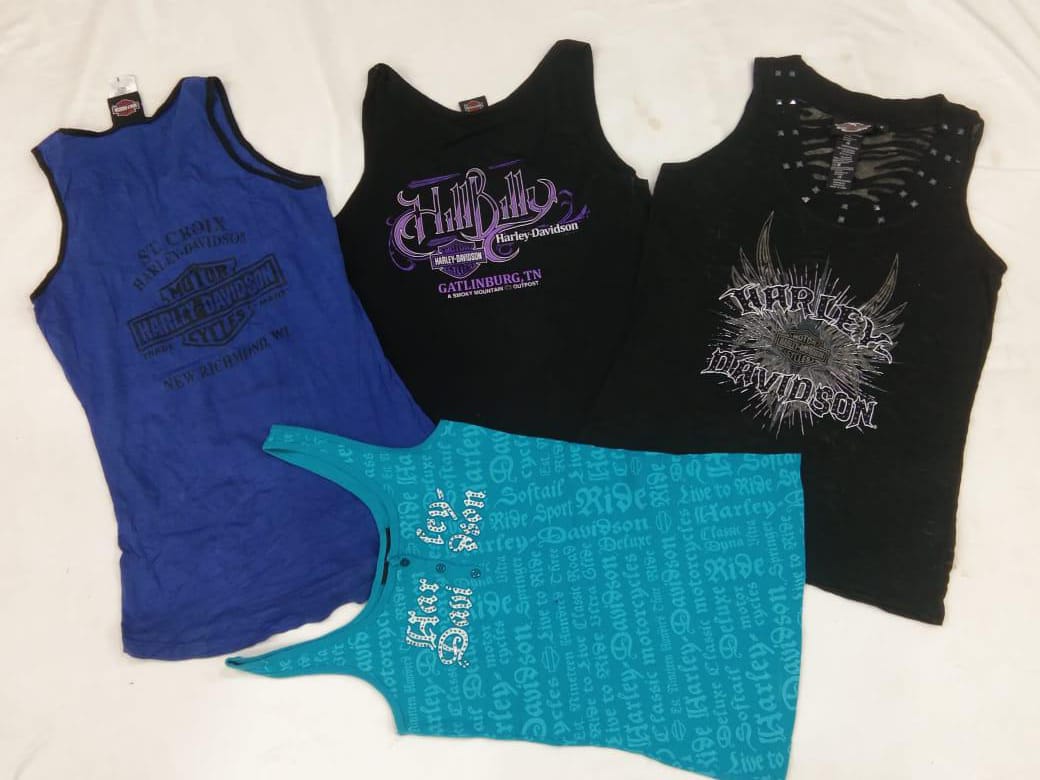 CR4509 Harley Davidson Damen Streetwear Tanktops