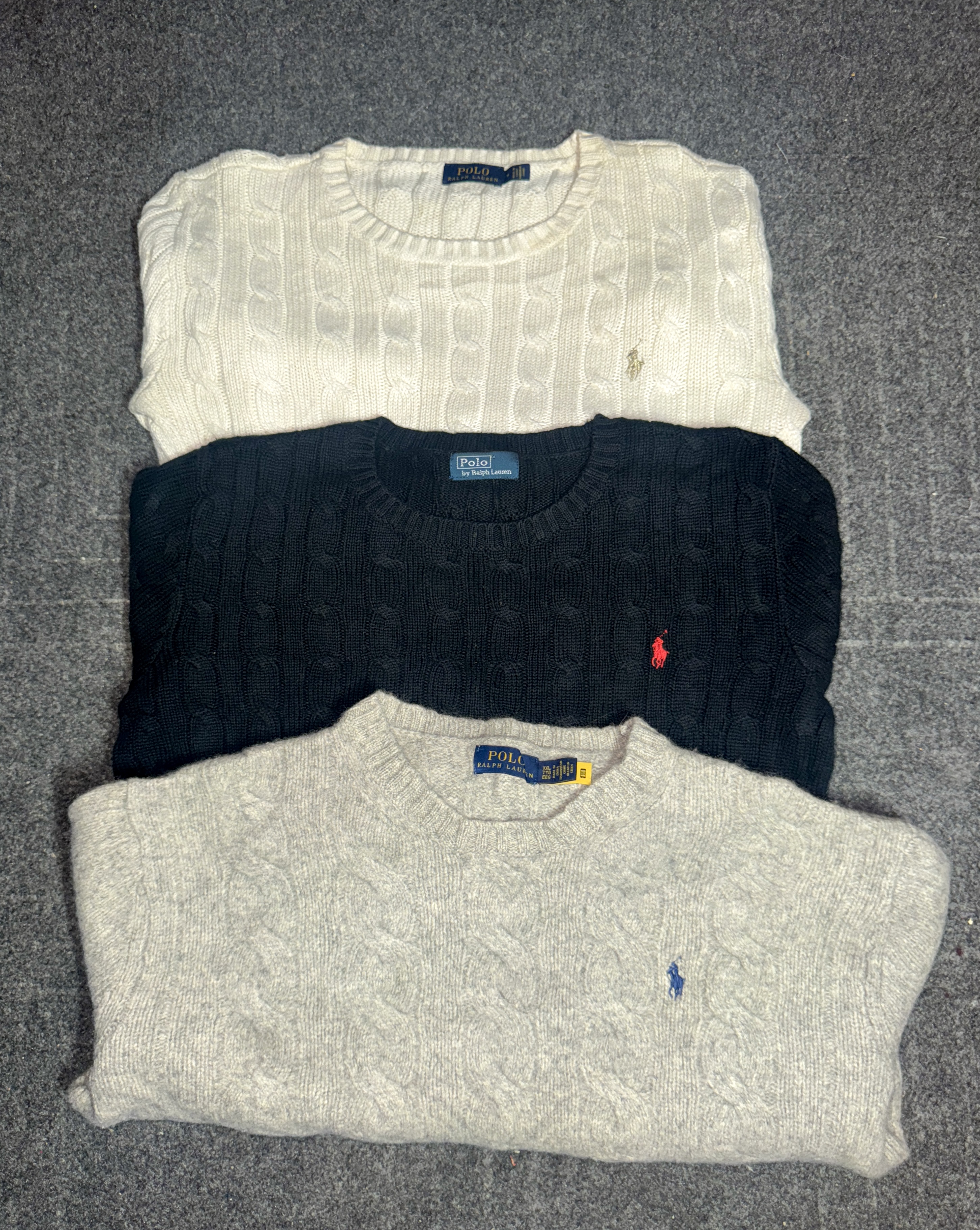 Polo Ralph Lauren Cable knit sweaters