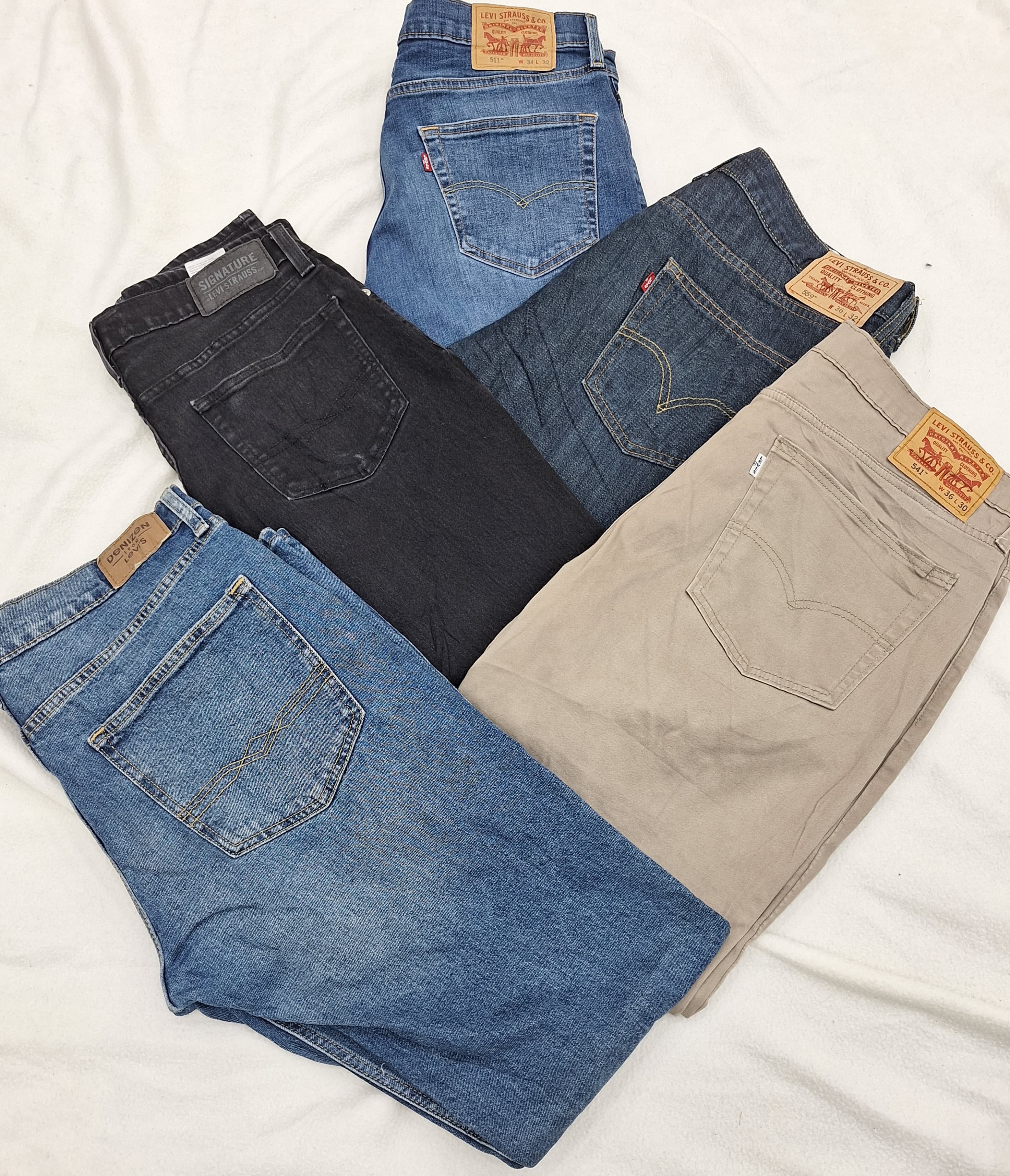 ZH0410 Levi's Mix Code Denim Jeans