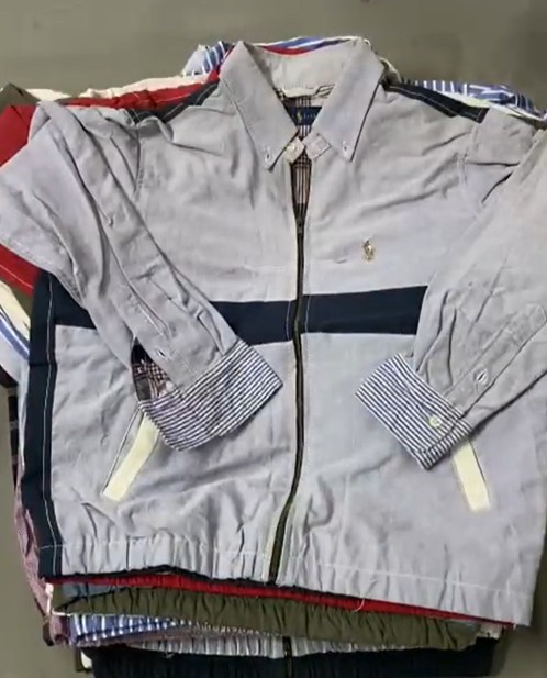 Giacca Harrington Ralph Lauren riciclata.